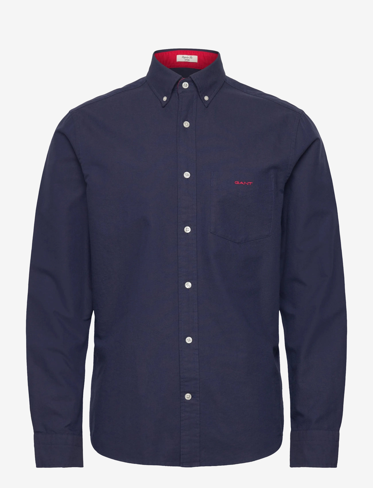 Gant - REG BEEFY OXFORD SHIRT - chemises oxford - evening blue - 0