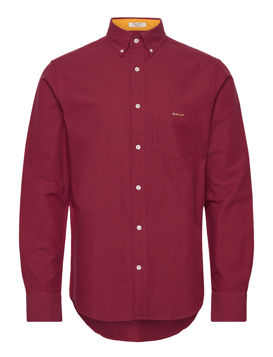 Gant - REG BEEFY OXFORD SHIRT - oxford-hemden - plumped red - 0