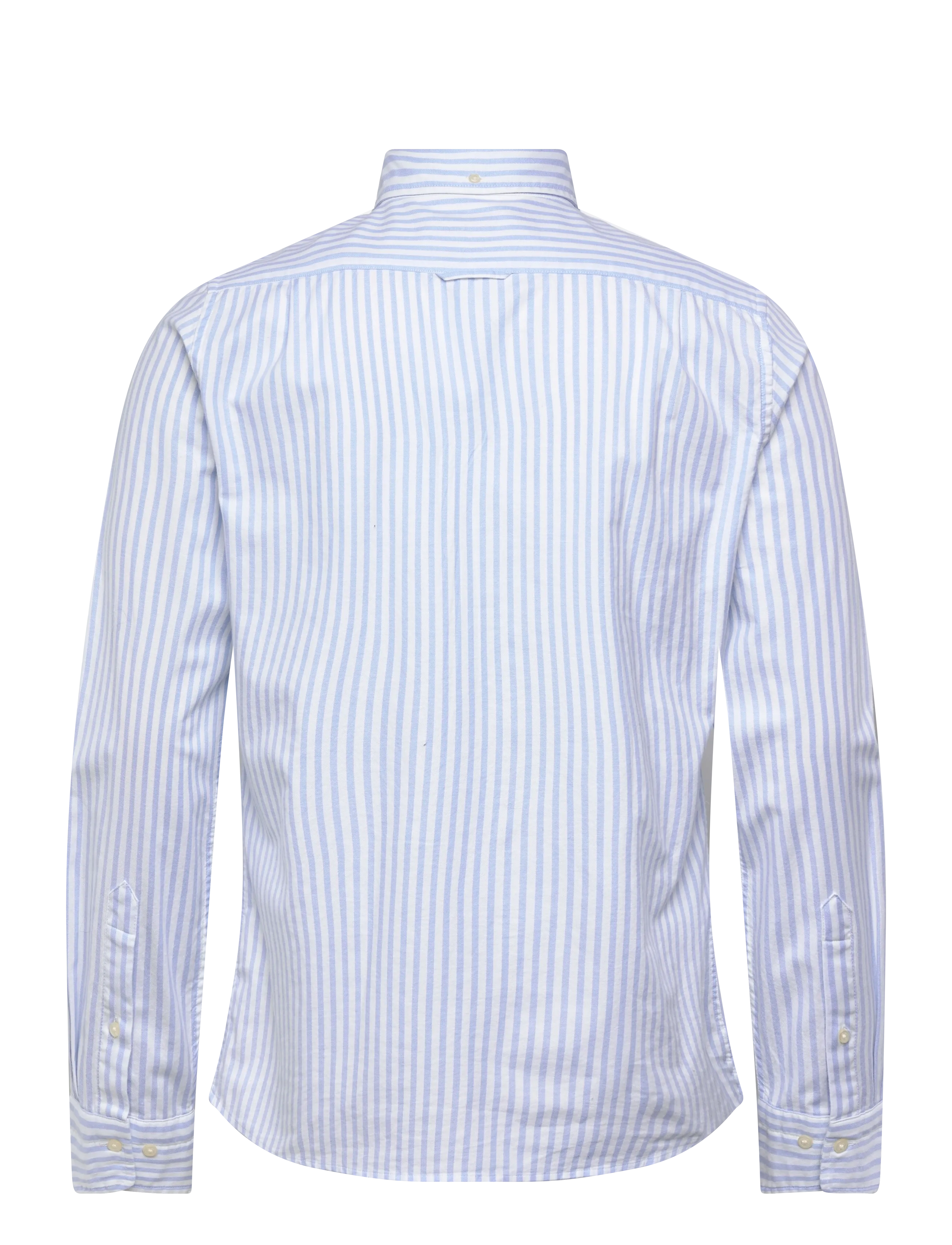 Gant - SLIM OXFORD STRETCH STRIPE SHIRT - light blue - 1