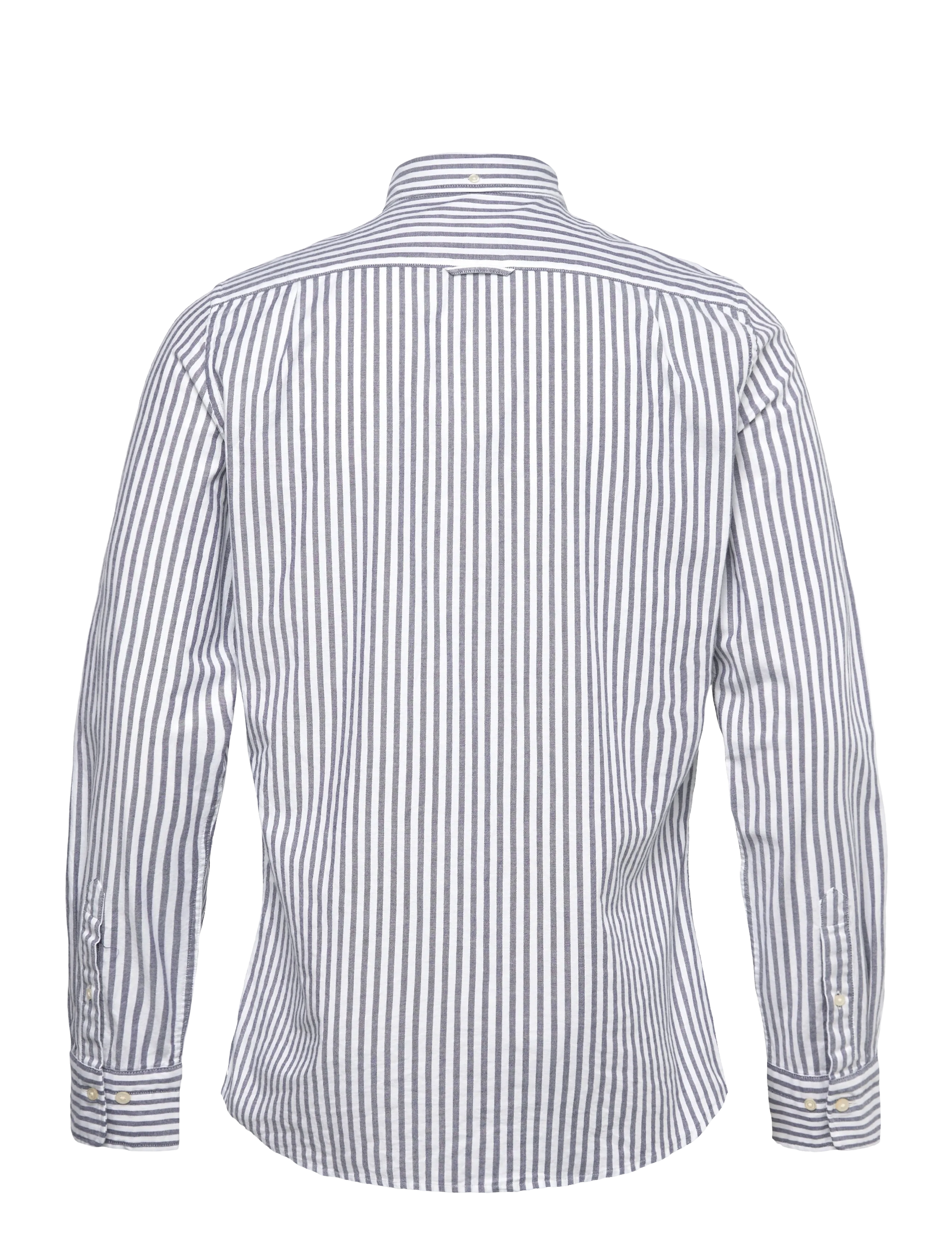 Gant - SLIM OXFORD STRETCH STRIPE SHIRT - persian blue - 1