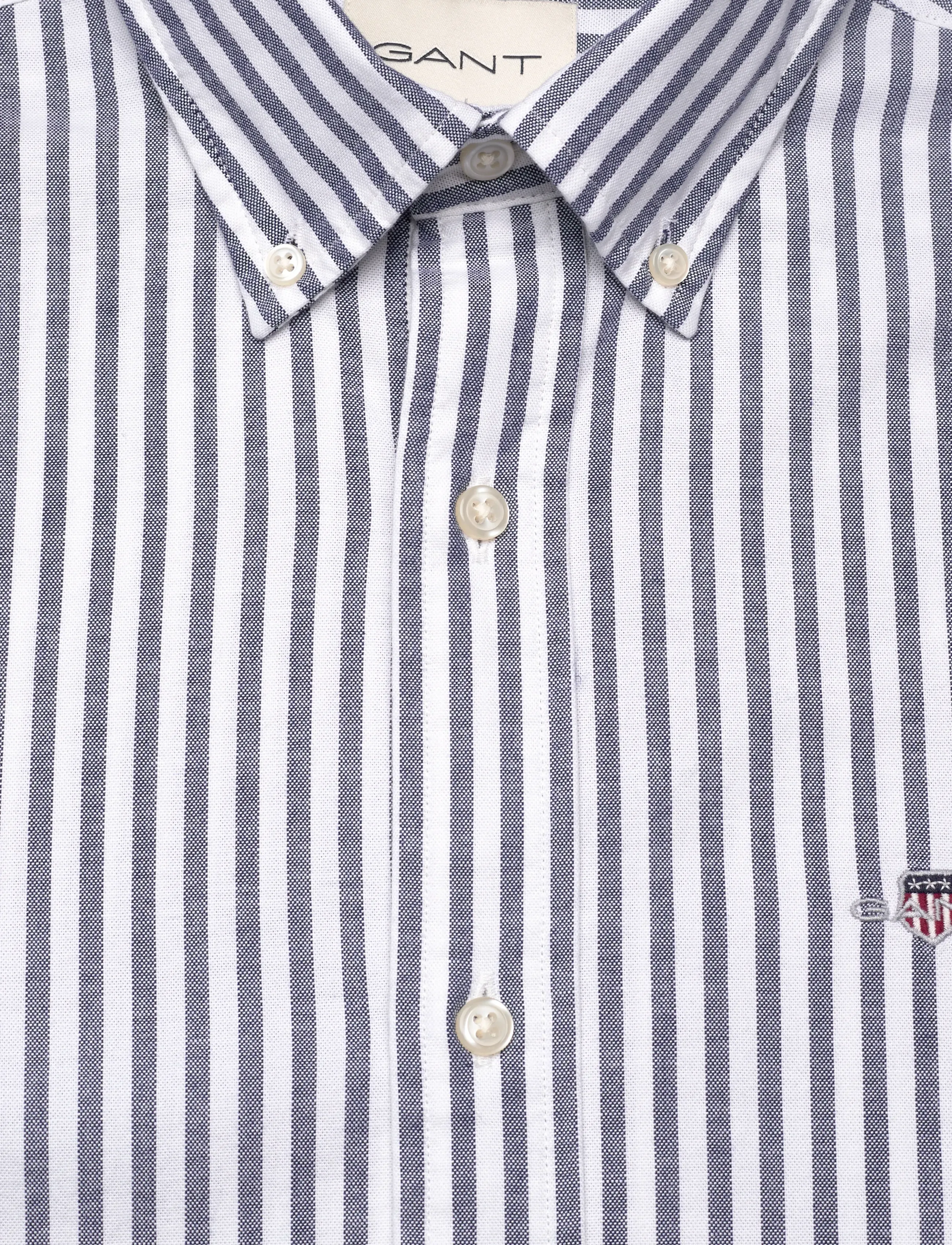 Gant - SLIM OXFORD STRETCH STRIPE SHIRT - persian blue - 2