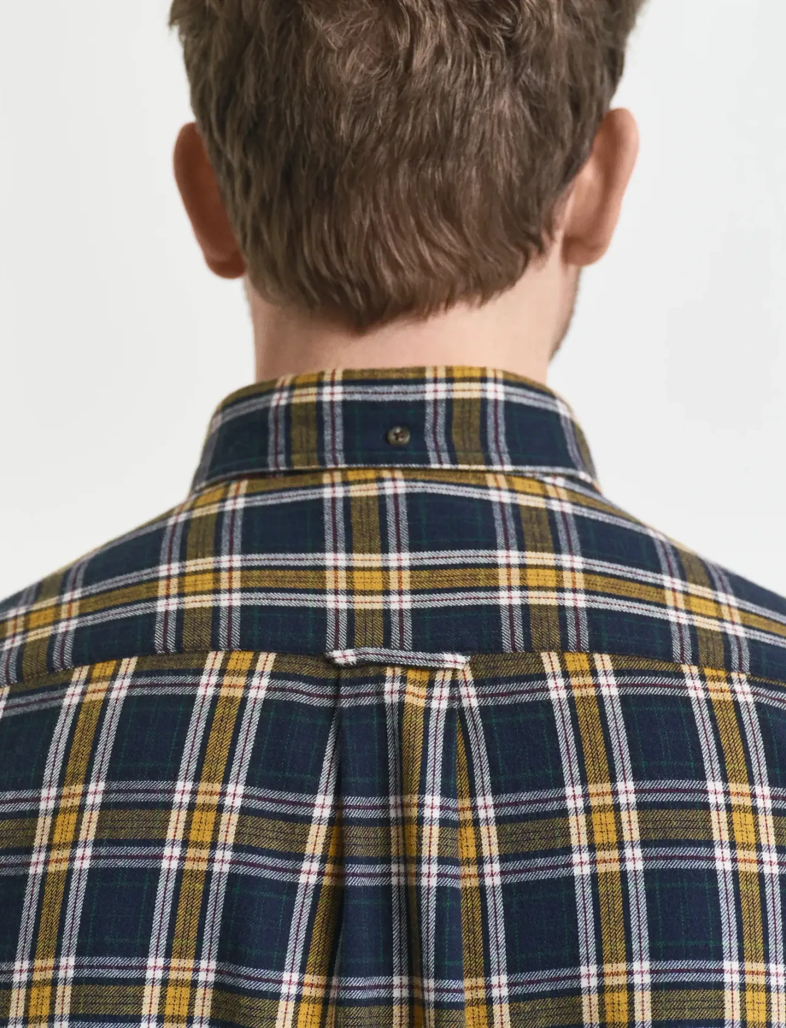 Gant - REG WINDBLOWN FLANNEL CHECK SHIRT - flanellsärgid - evening blue - 5
