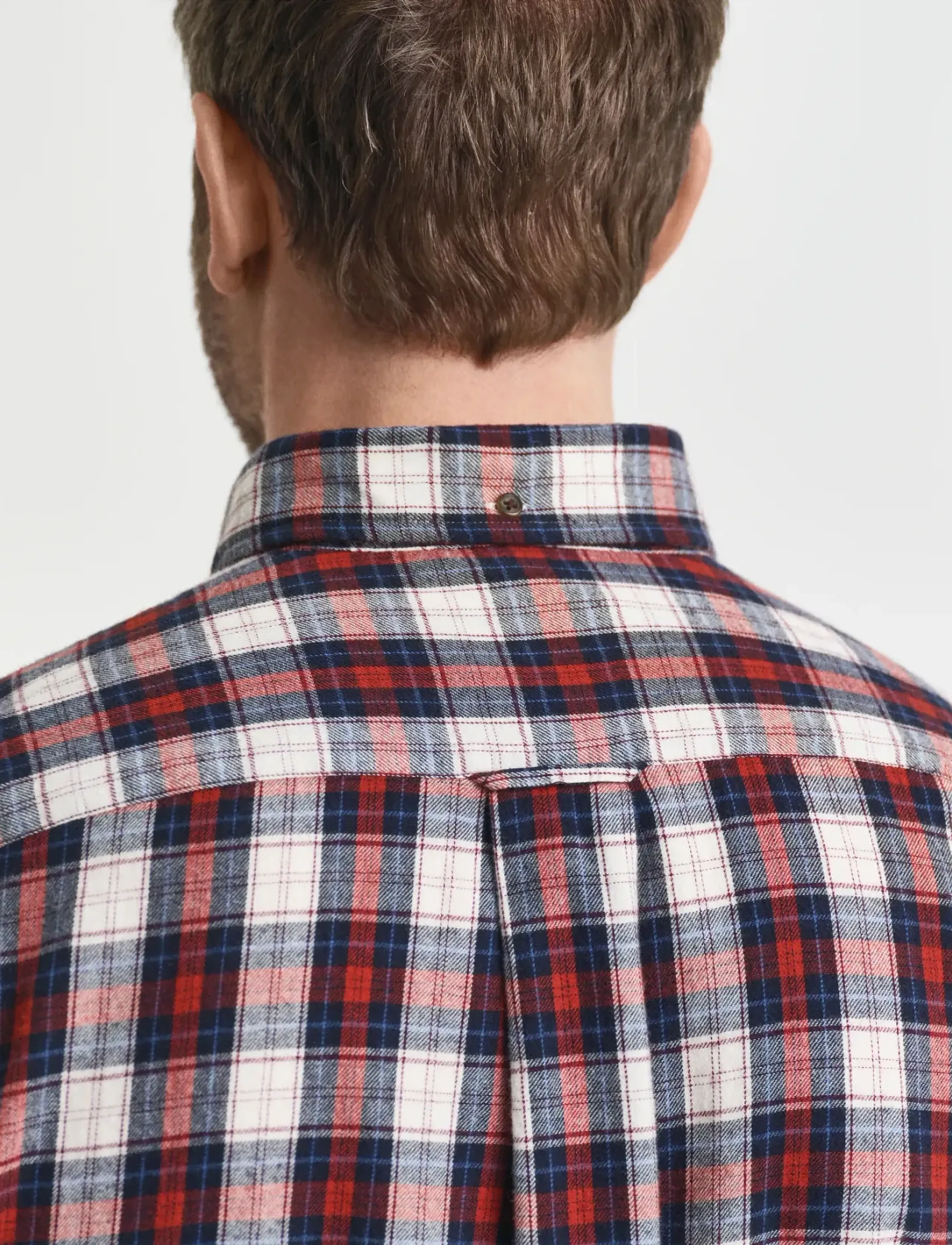 Gant - REG WINDBLOWN FLANNEL CHECK SHIRT - flanellsärgid - modern rust - 5