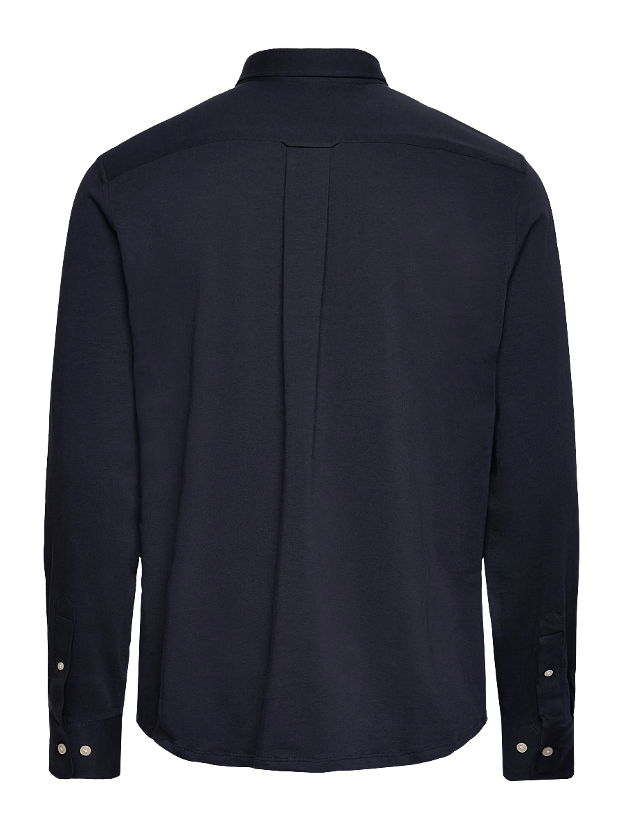 GANT - REG JERSEY SHIRT - marine - 1