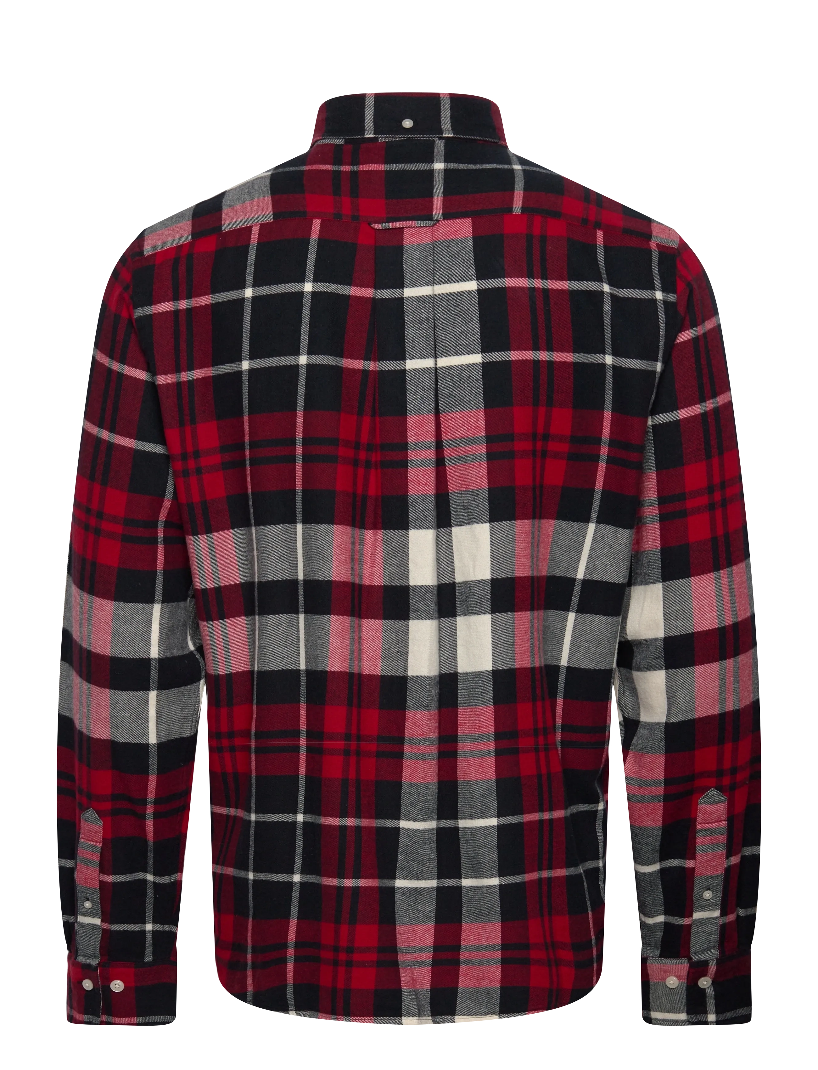 Gant - REG FLANNEL CHECK SHIRT - flanell-hemden - ruby red - 2