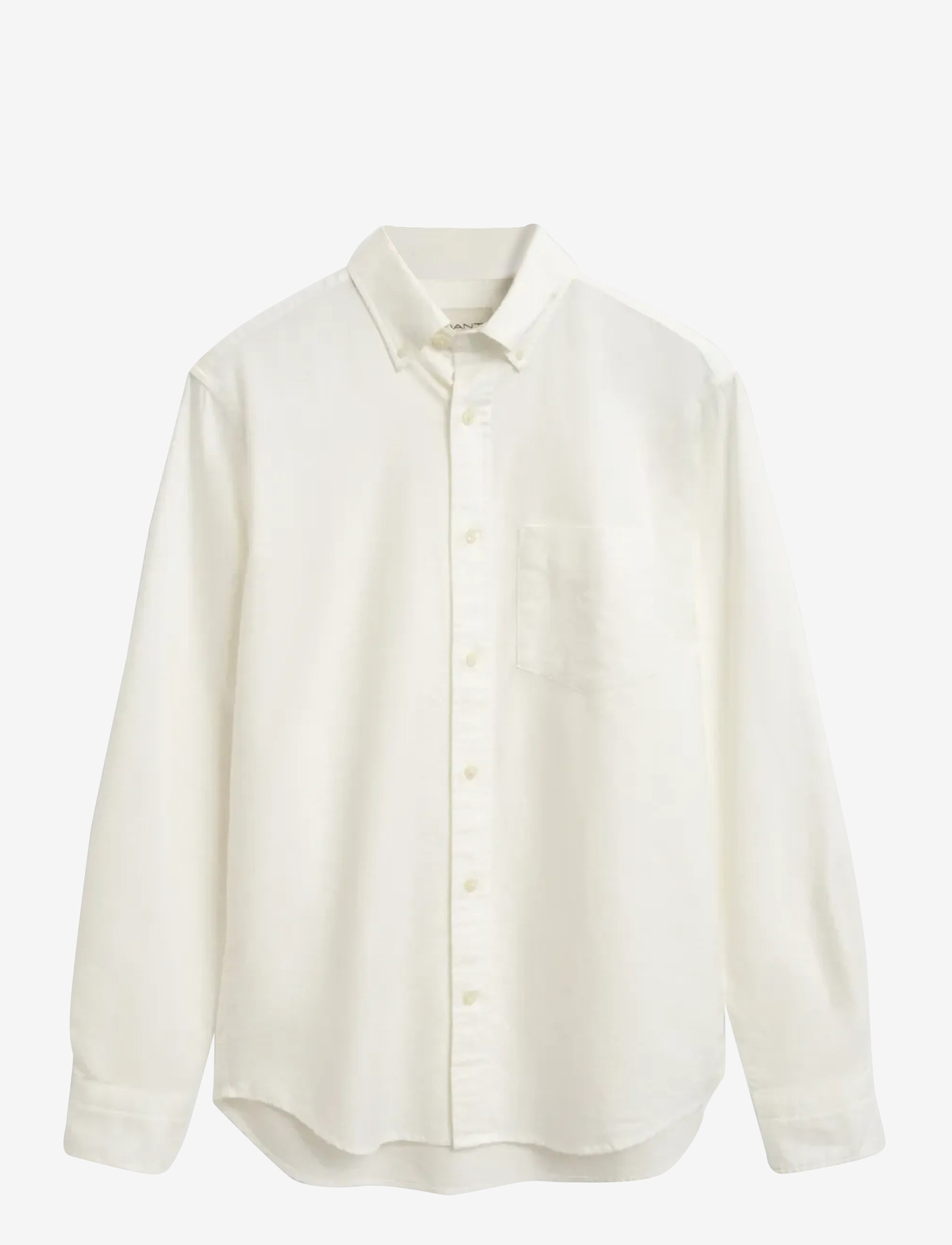 GANT - REG ARCHIVE OXFORD SHIRT - tavalised t-särgid - eggshell - 0
