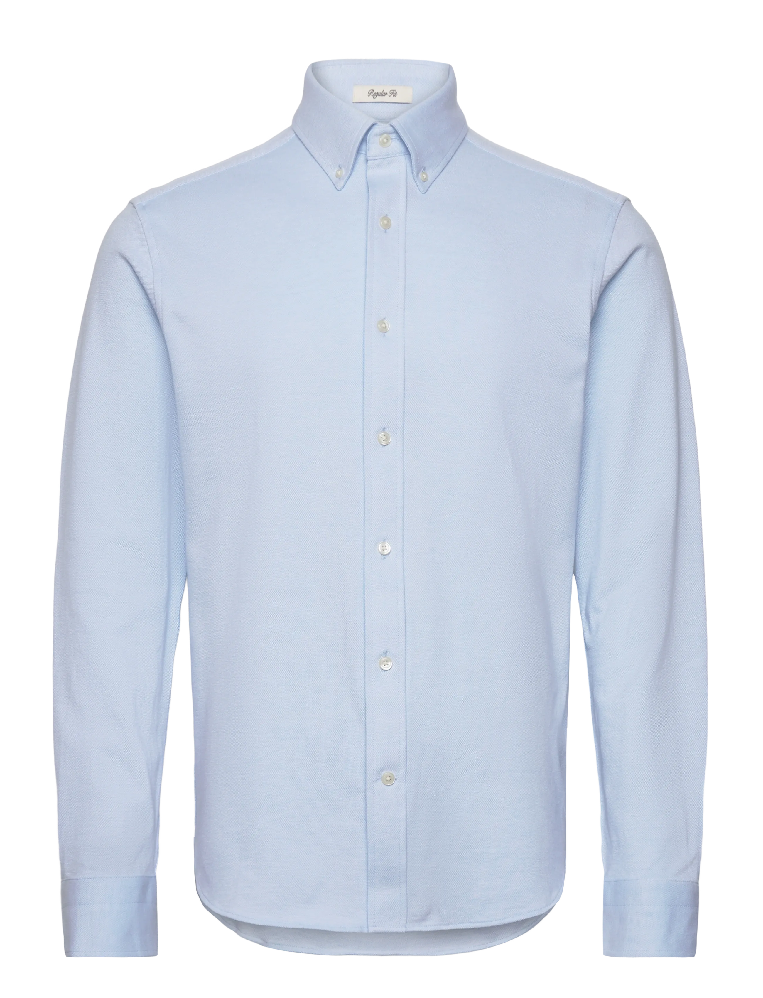 Gant - REG JERSEY PIQUE STRETCH SHIRT - casual skjorter - capri blue - 1