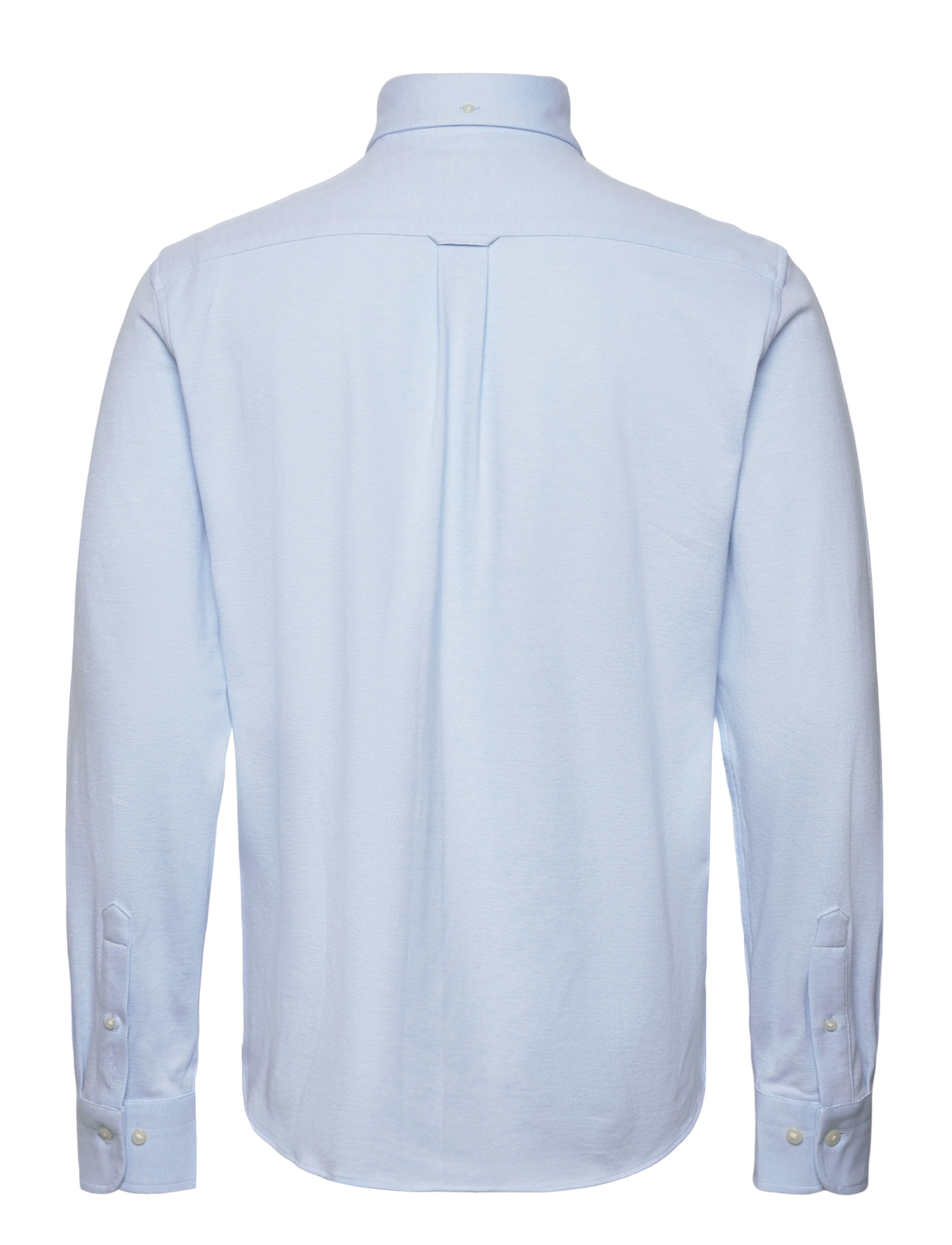 Gant - REG JERSEY PIQUE STRETCH SHIRT - casual skjortor - capri blue - 2