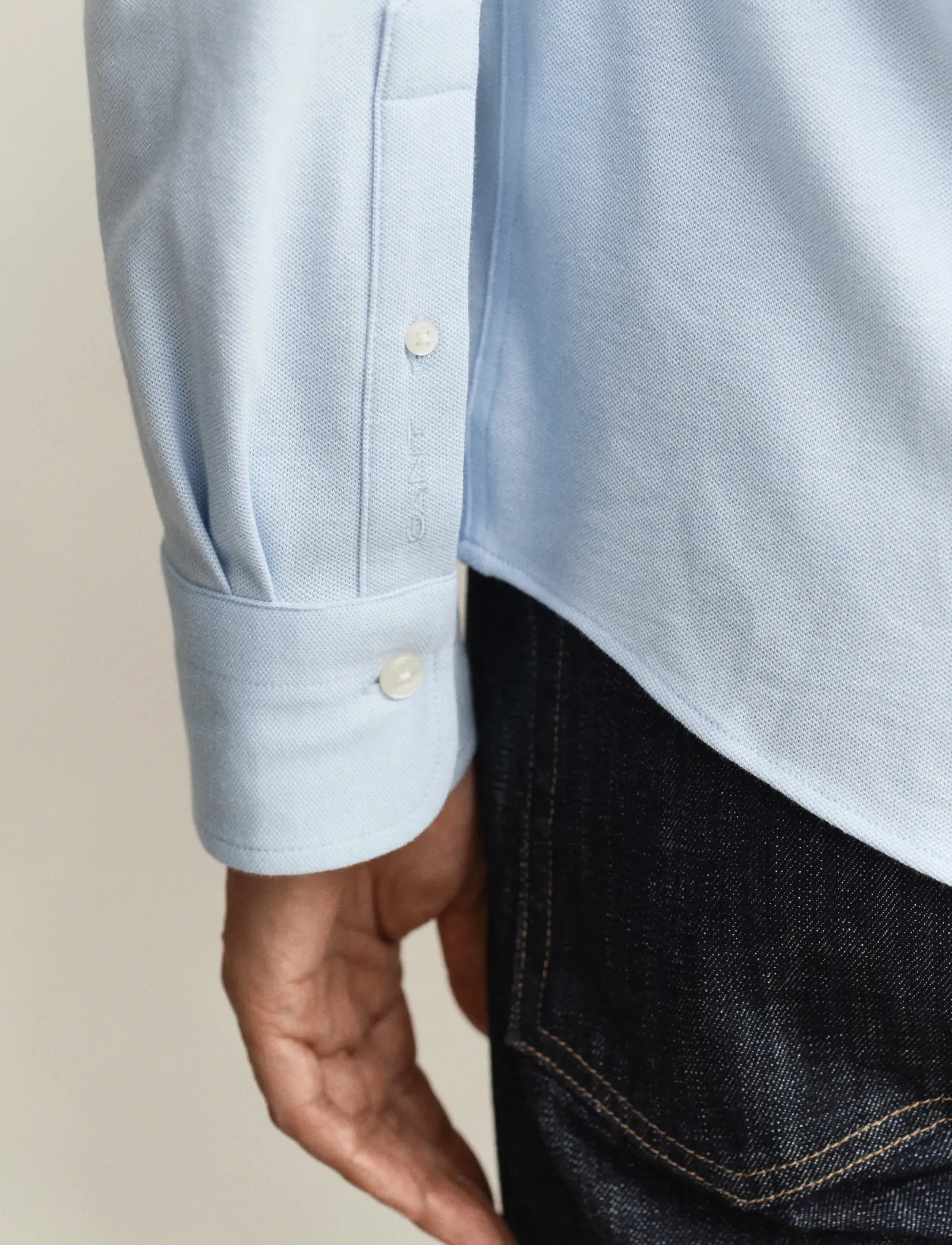 Reg Jersey Pique Stretch Shirt 3
