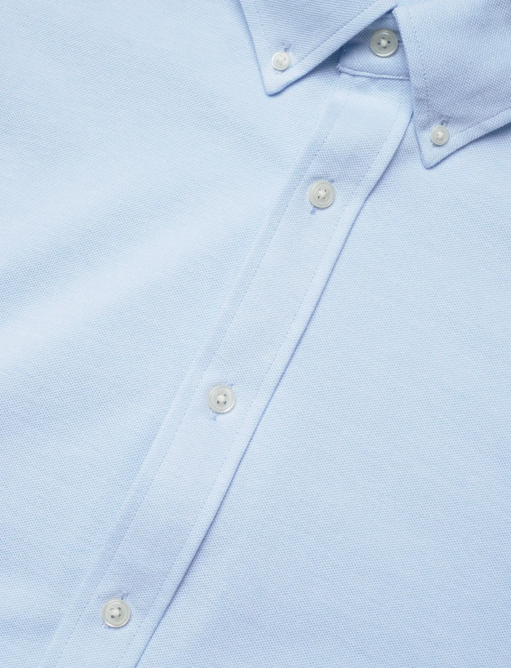 GANT - REG JERSEY PIQUE STRETCH SHIRT - basic-hemden - capri blue - 3