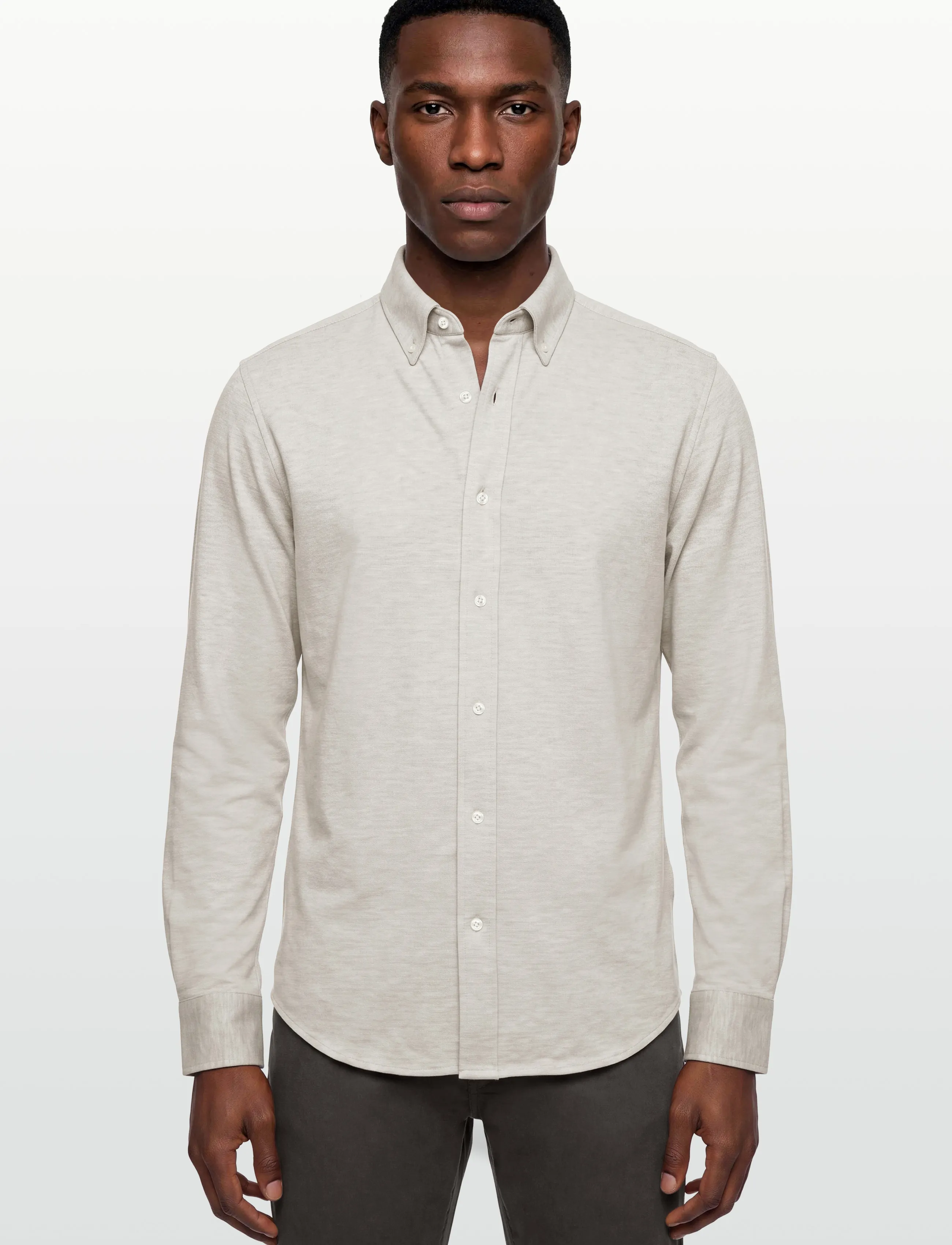 Reg Jersey Pique Stretch Shirt 2