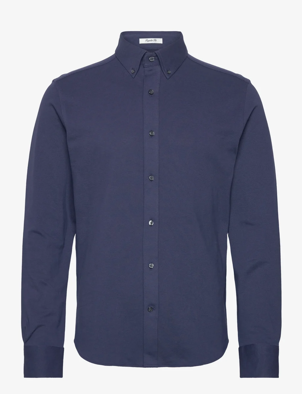 GANT - REG JERSEY PIQUE STRETCH SHIRT - basic skjorter - marine - 0