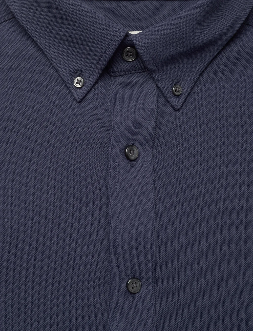 GANT - REG JERSEY PIQUE STRETCH SHIRT - basic skjorter - marine - 2