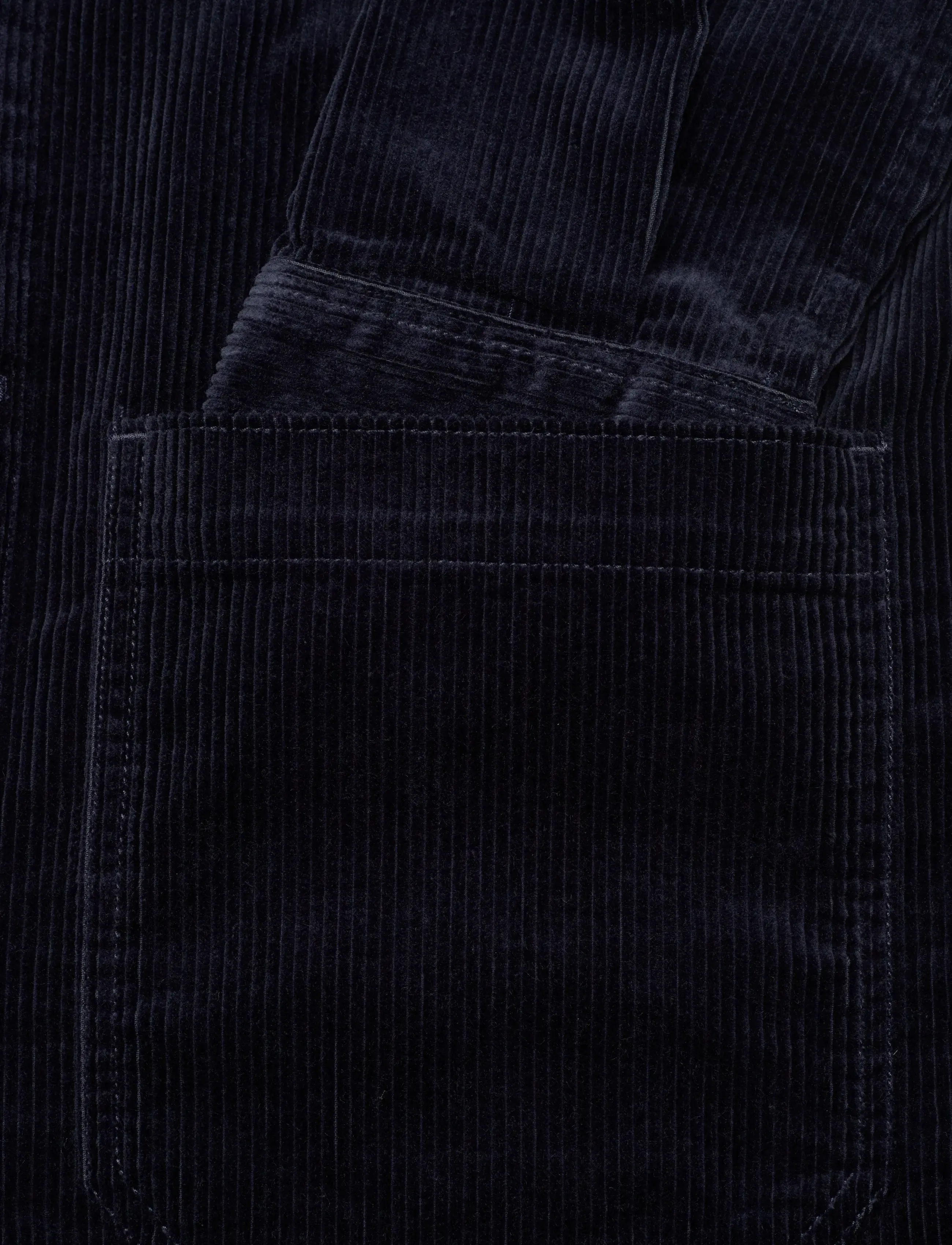 GANT - REG CORD OVERSHIRT - evening blue - 3