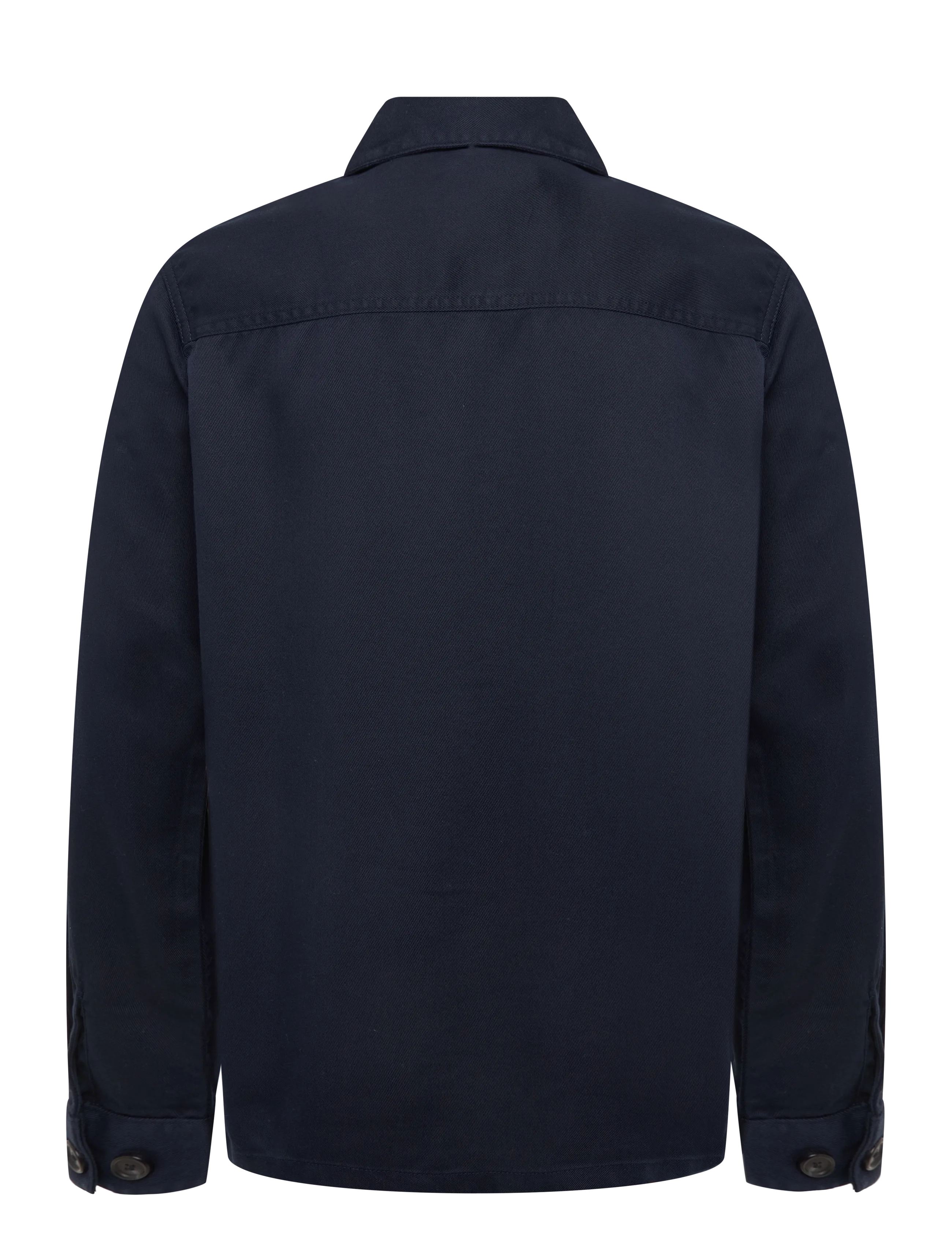Gant - REG LYOCELL OVERSHIRT - herbstjacken - evening blue - 1
