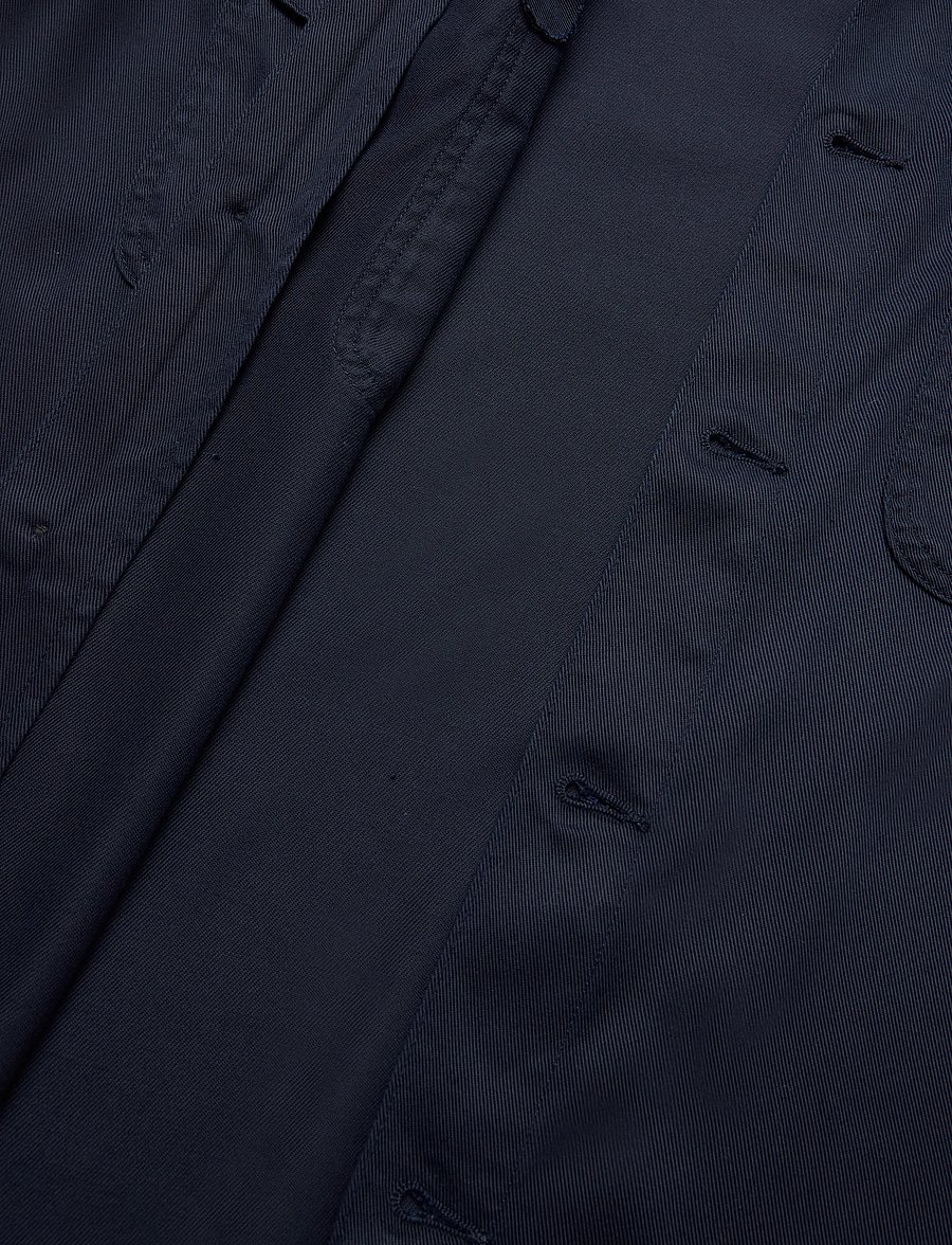 Gant - REG LYOCELL OVERSHIRT - herbstjacken - evening blue - 3