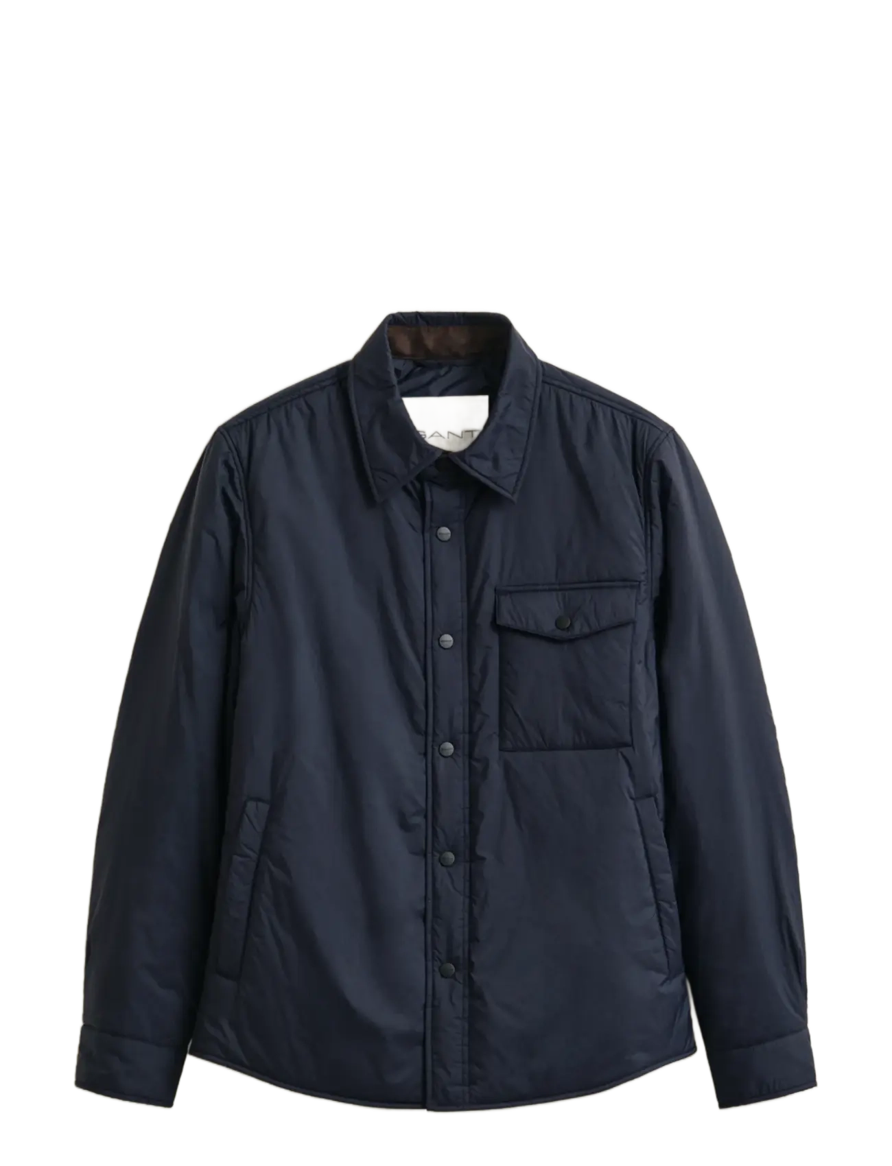 Gant Ultra Light Padded Overshirt, XL, Oberteile, Marineblau - Overshirts, Männerswear