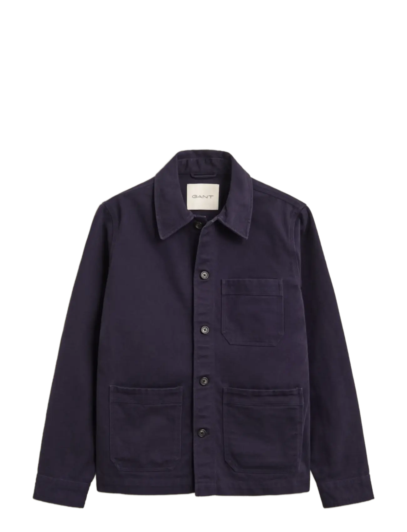 Gant Twill Overshirt - Joped - EVENING BLUE / navy