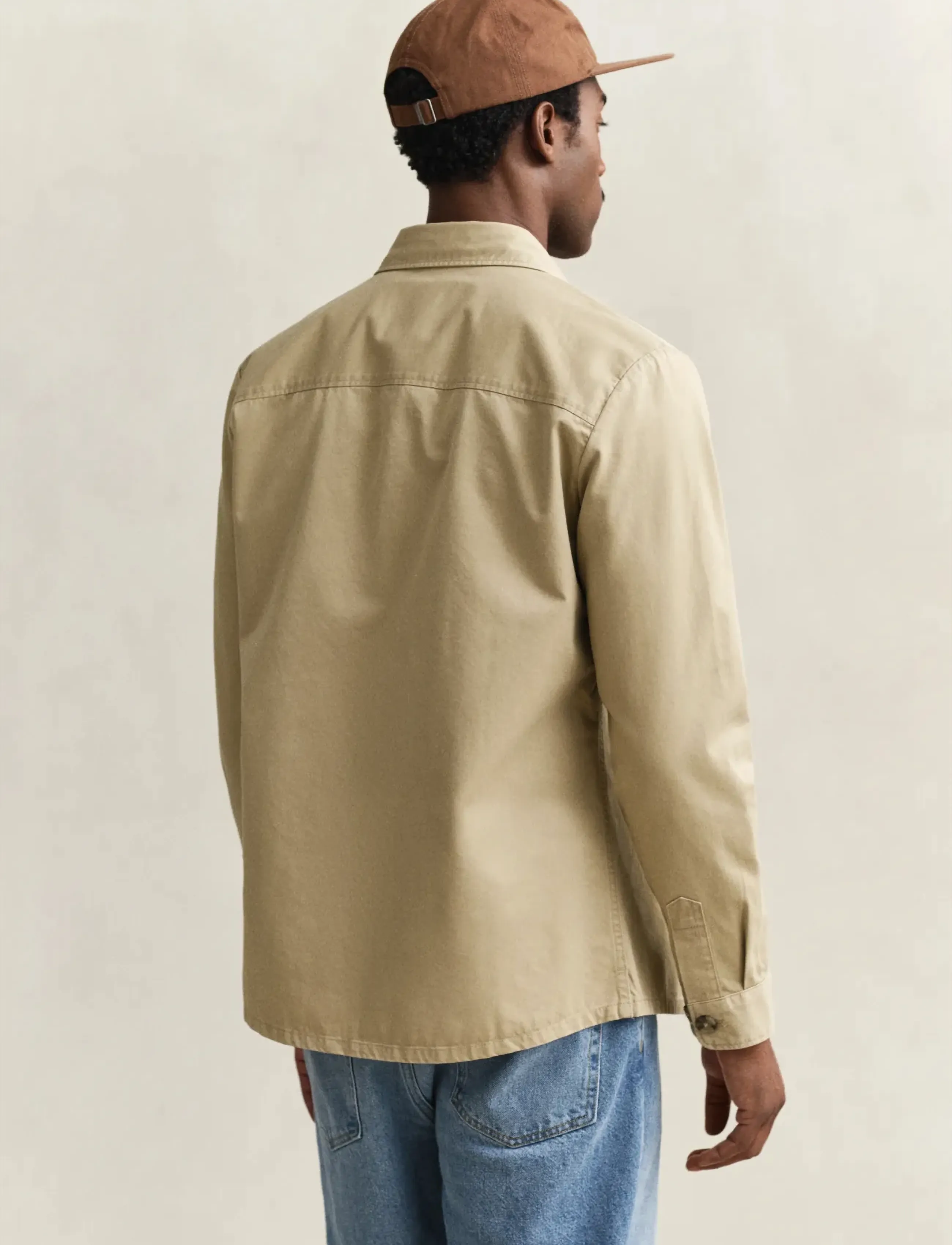 Gant - REG COTTON TWILL OVERSHIRT - shop efter anledning - woody beige - 2