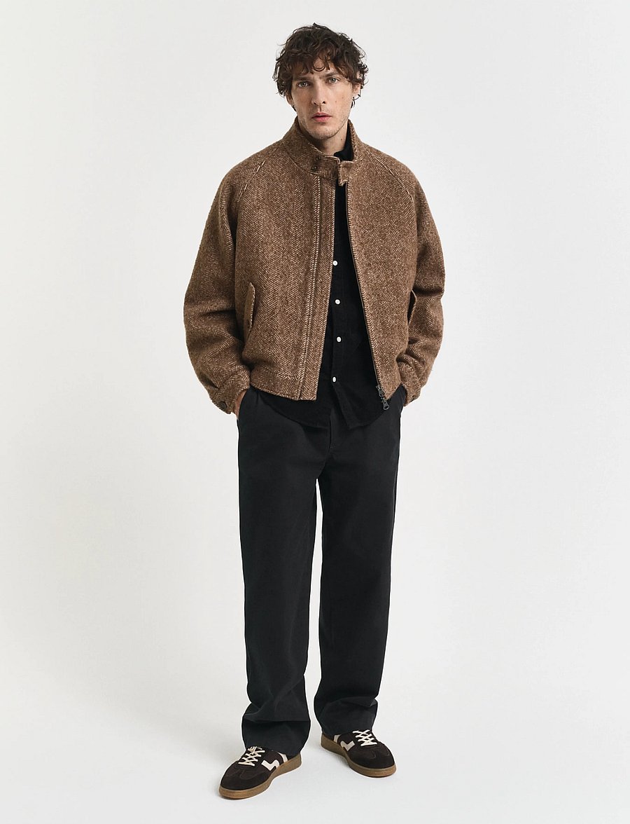 Gant - REG CORDUROY SHIRT - cordhemden - black - 4