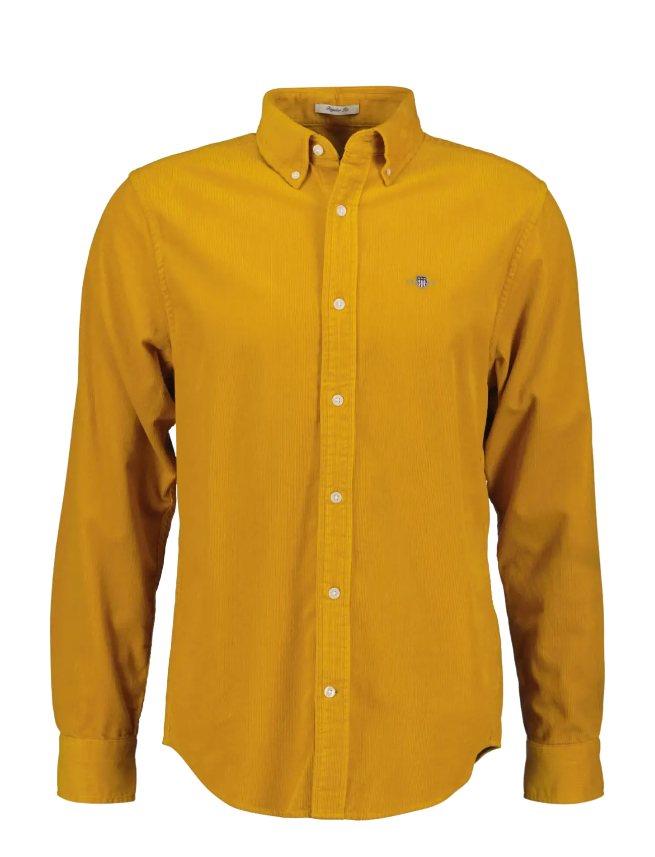 Gant REG CORDUROY SHIRT - Gant - BURNT YELLOW / yellow