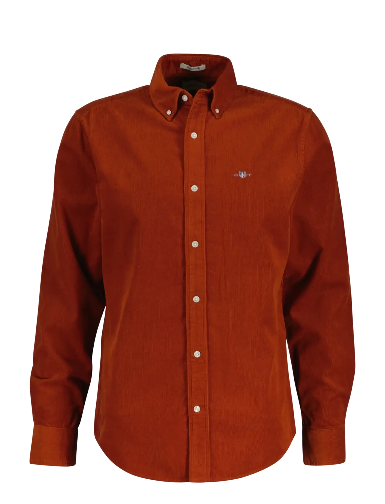 Gant REG CORDUROY SHIRT - Gant - COPPERWOOD / red
