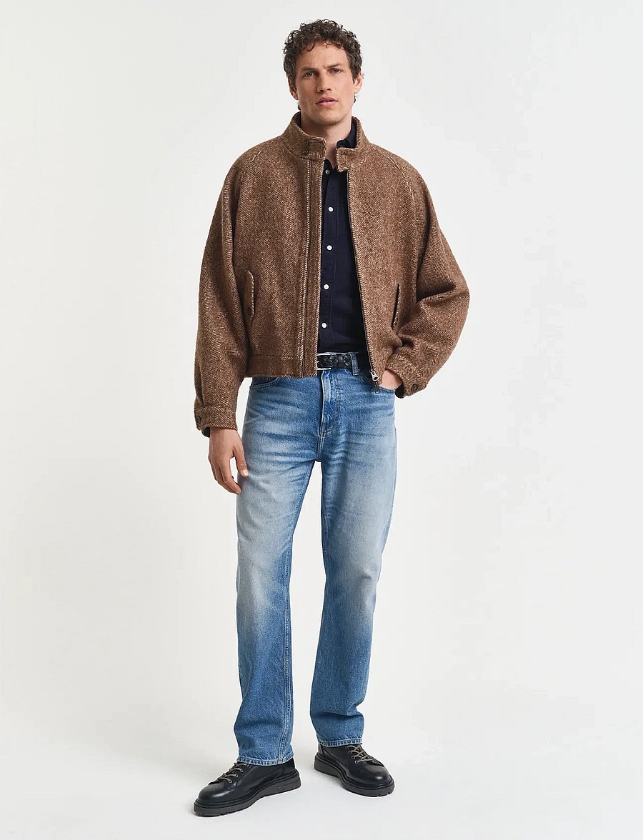 Gant - REG CORDUROY SHIRT - cordhemden - evening blue - 3