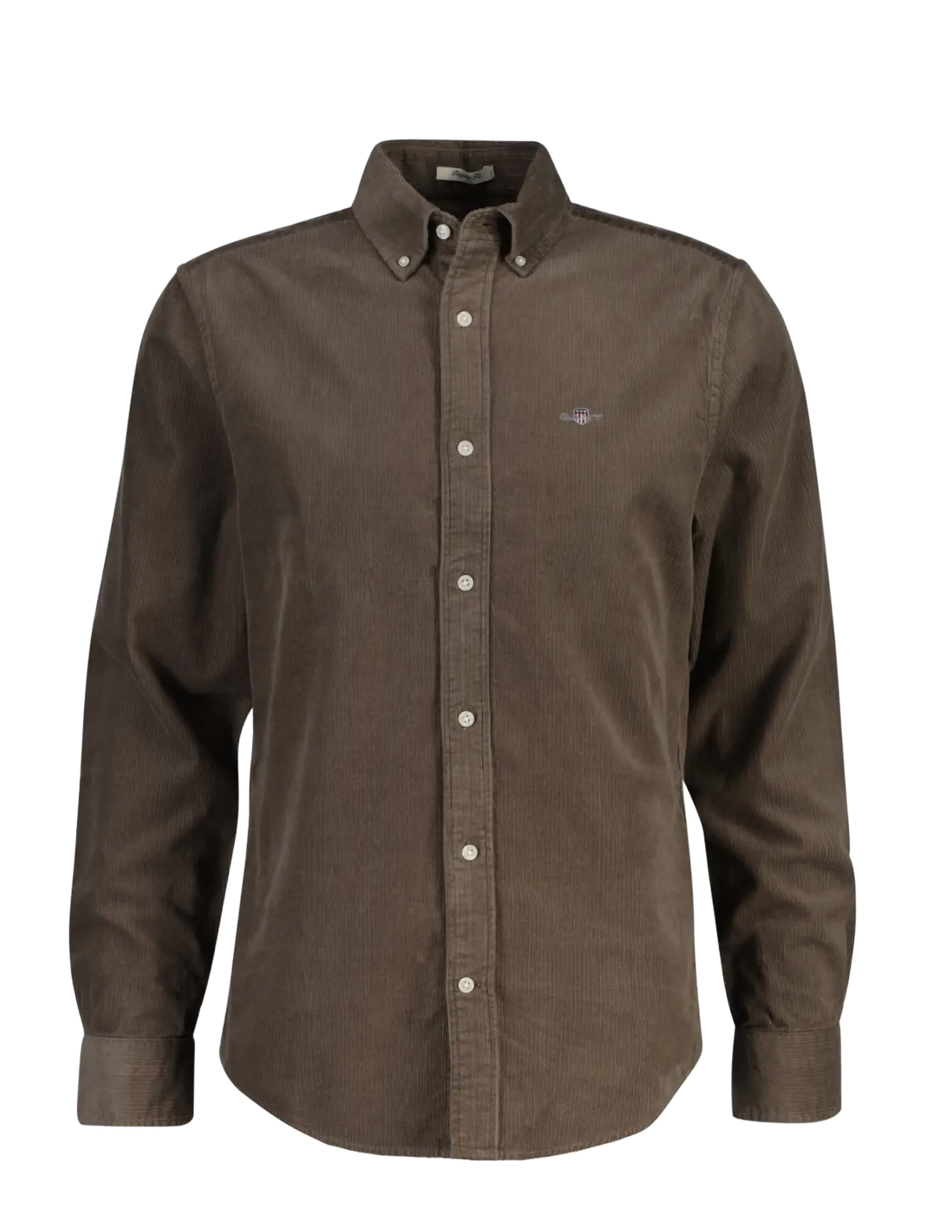 Gant - REG CORDUROY SHIRT - fløjlsskjorter - faded taupe - 1