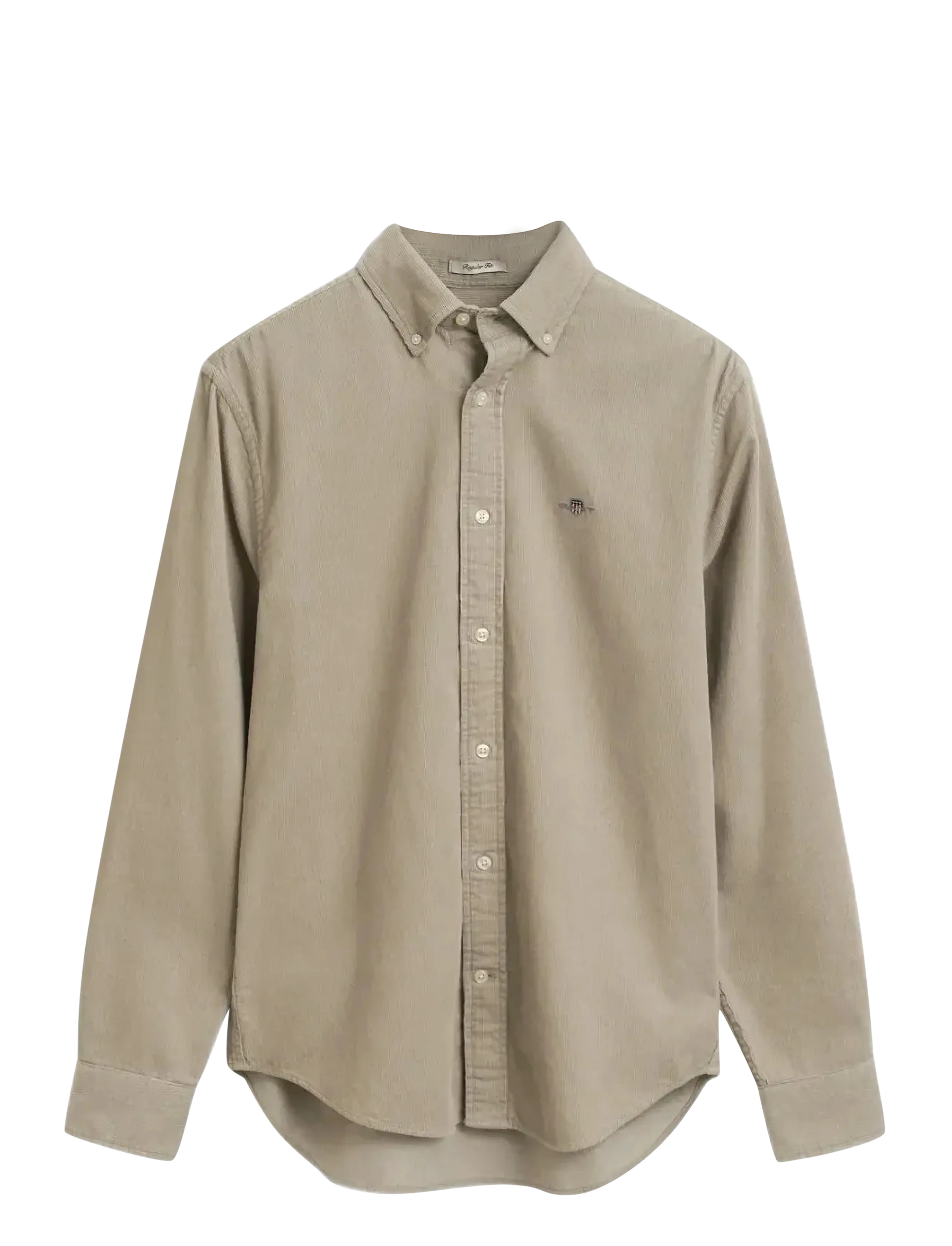 REG CORDUROY SHIRT - GREIGE