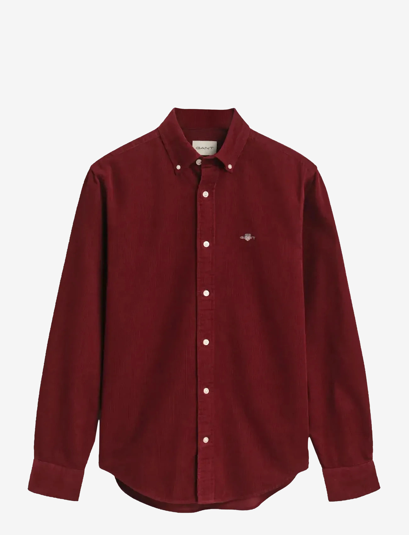 Gant - REG CORDUROY SHIRT - manchesterskjortor - plumped red - 1