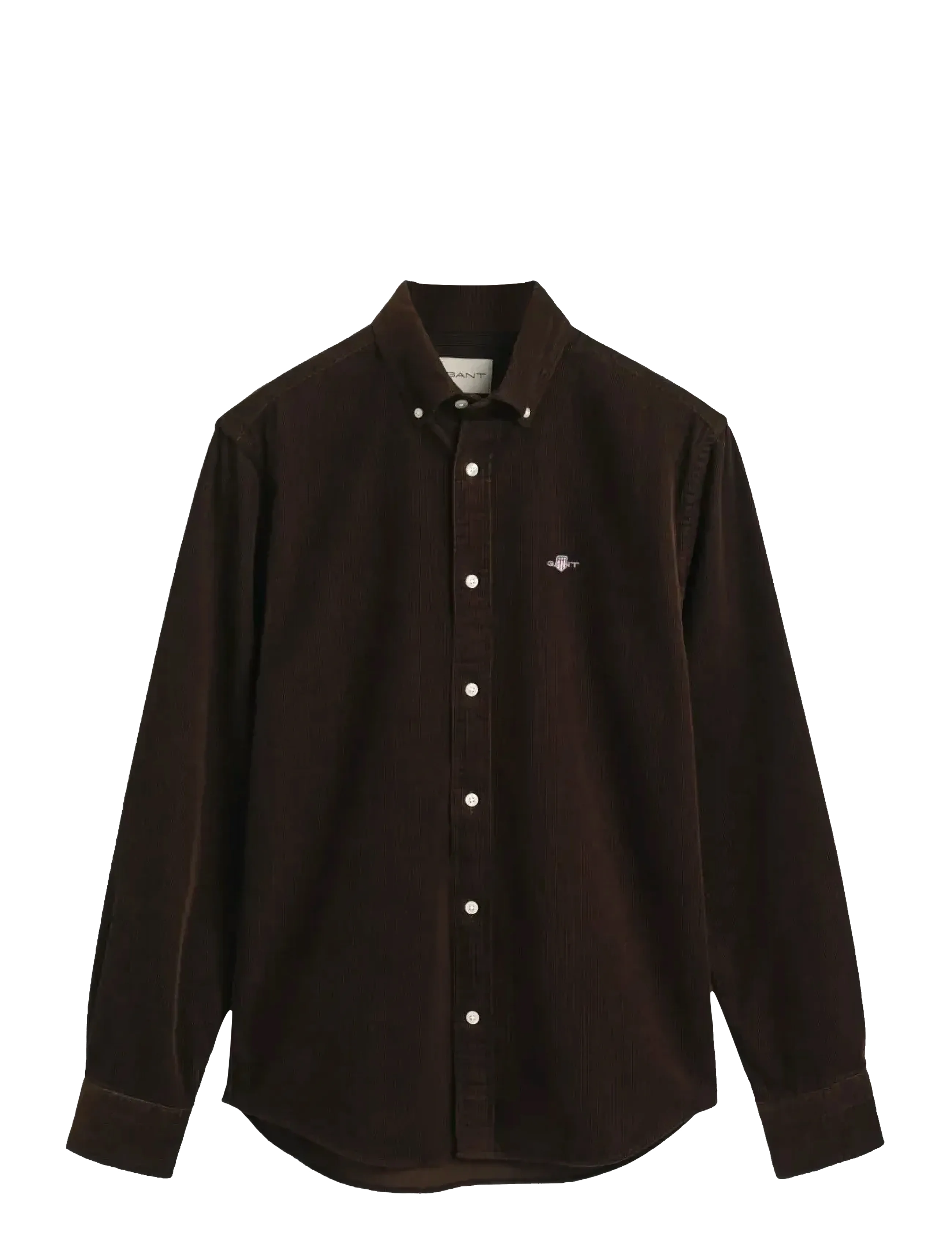 Gant Reg Corduroy Shirt, 3XL, Beige, Shirts > Corduroy Shirts, Herre