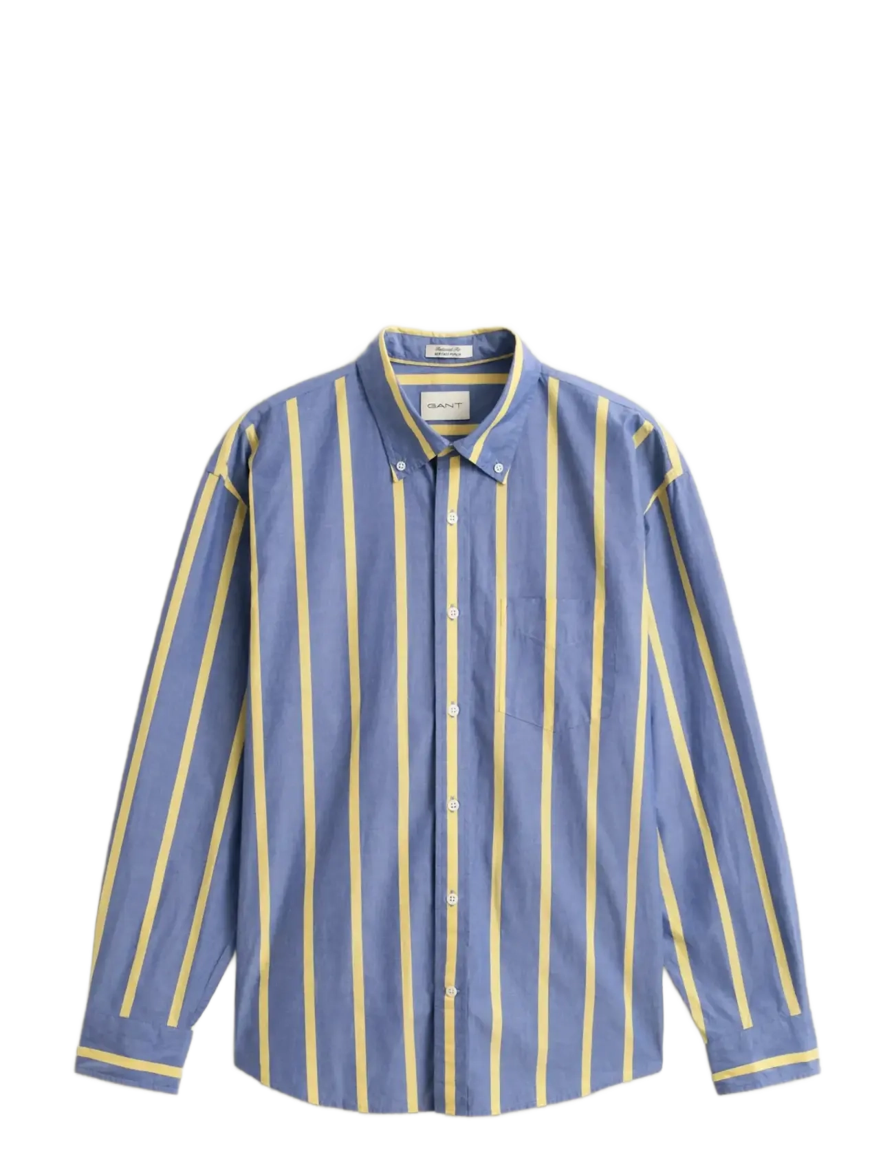 GANT REL HERITAGE POPLIN STRIPE SHIRT - Skjorter - COLLEGE BLUE / blue