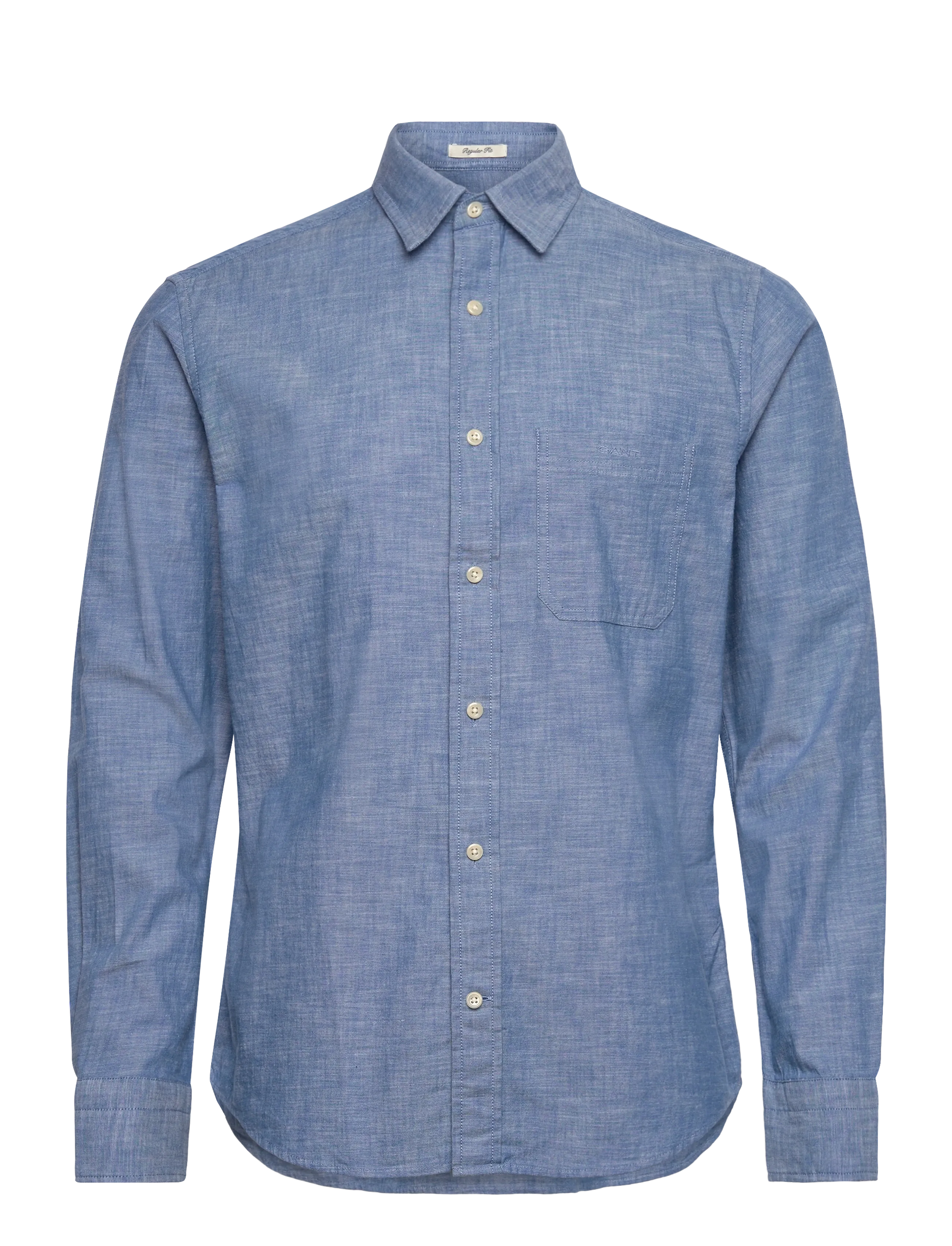 GANT Reg Chambray Shirt Blau - XXL - Herren