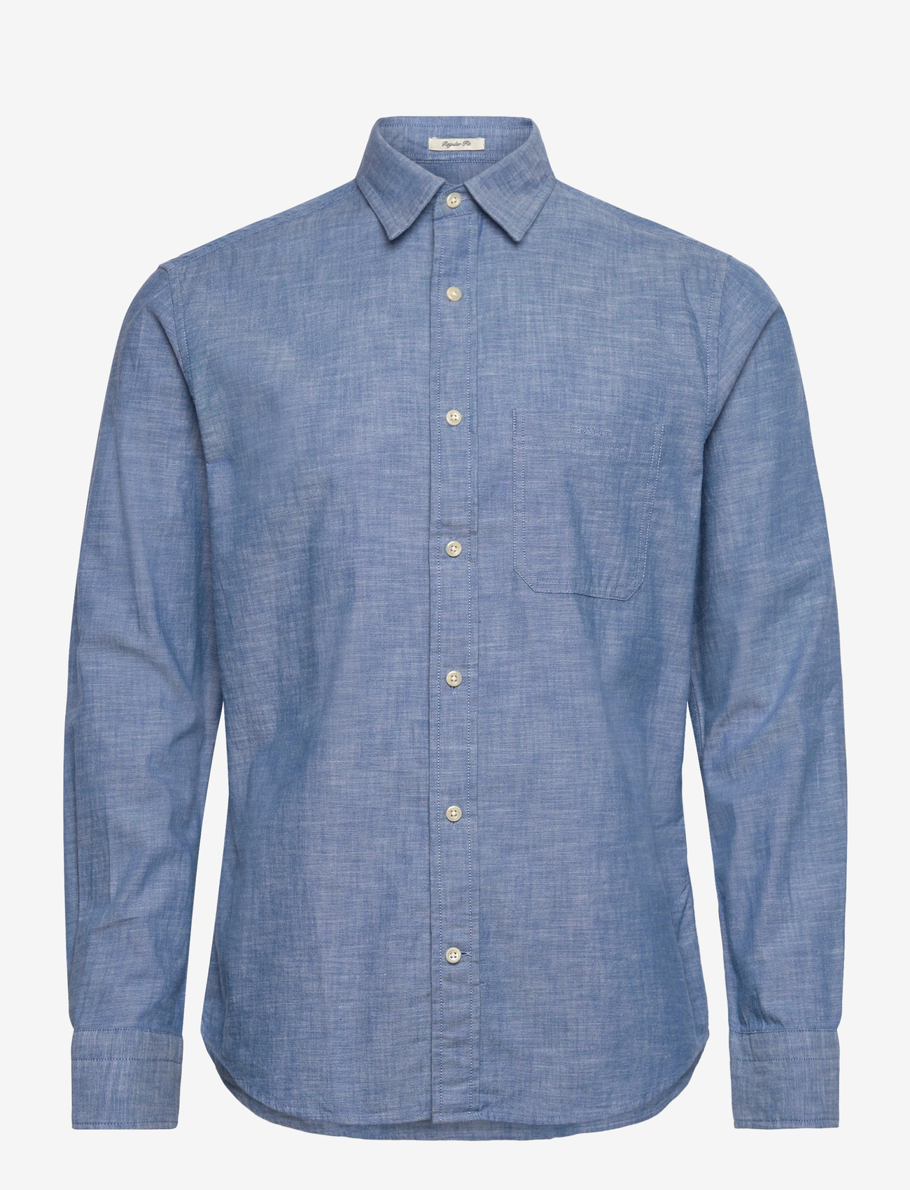 Gant - REG CHAMBRAY SHIRT - casual skjorter - vintage blue - 1