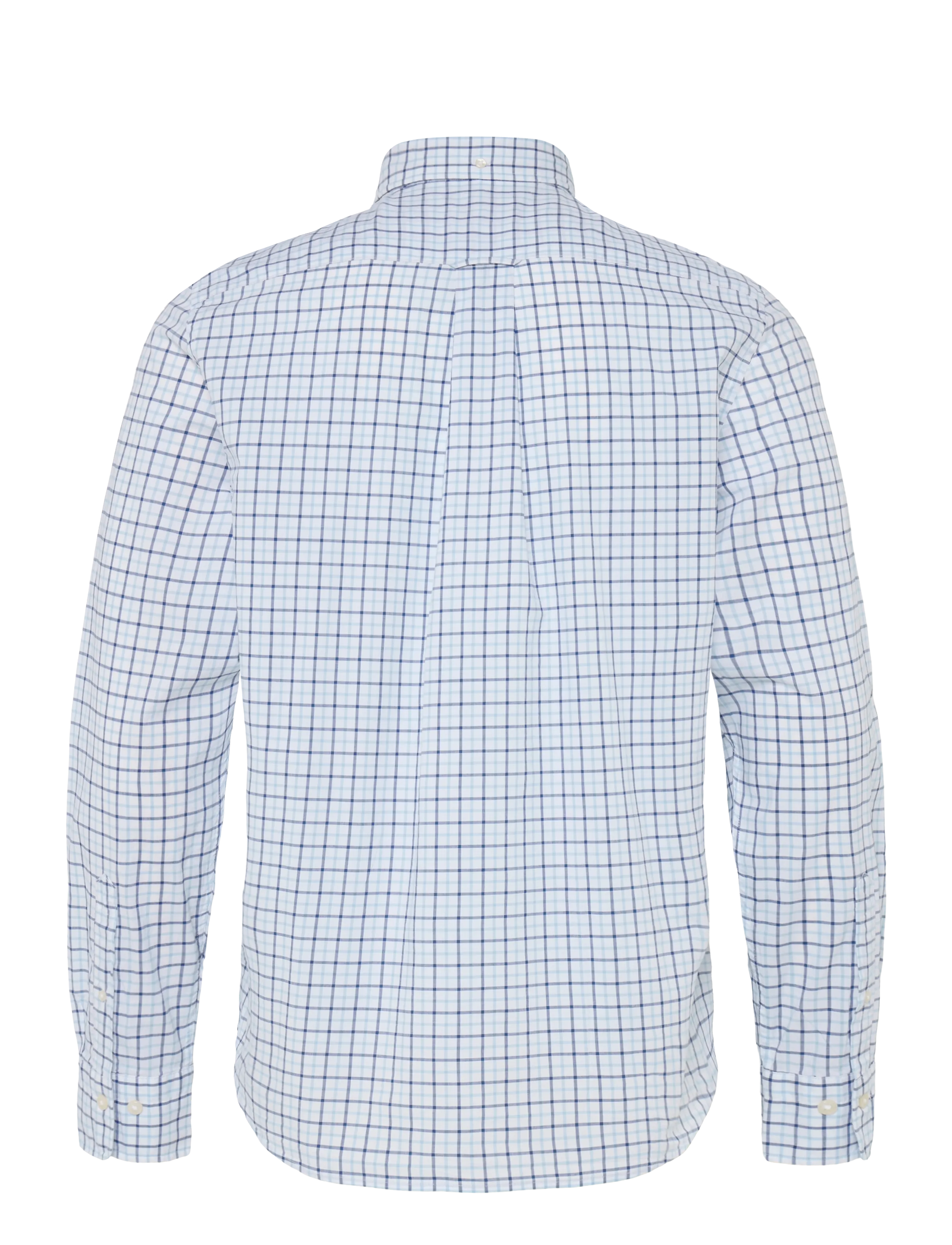 Gant - REG CLASSIC POPLIN CHECK - sky blue - 2