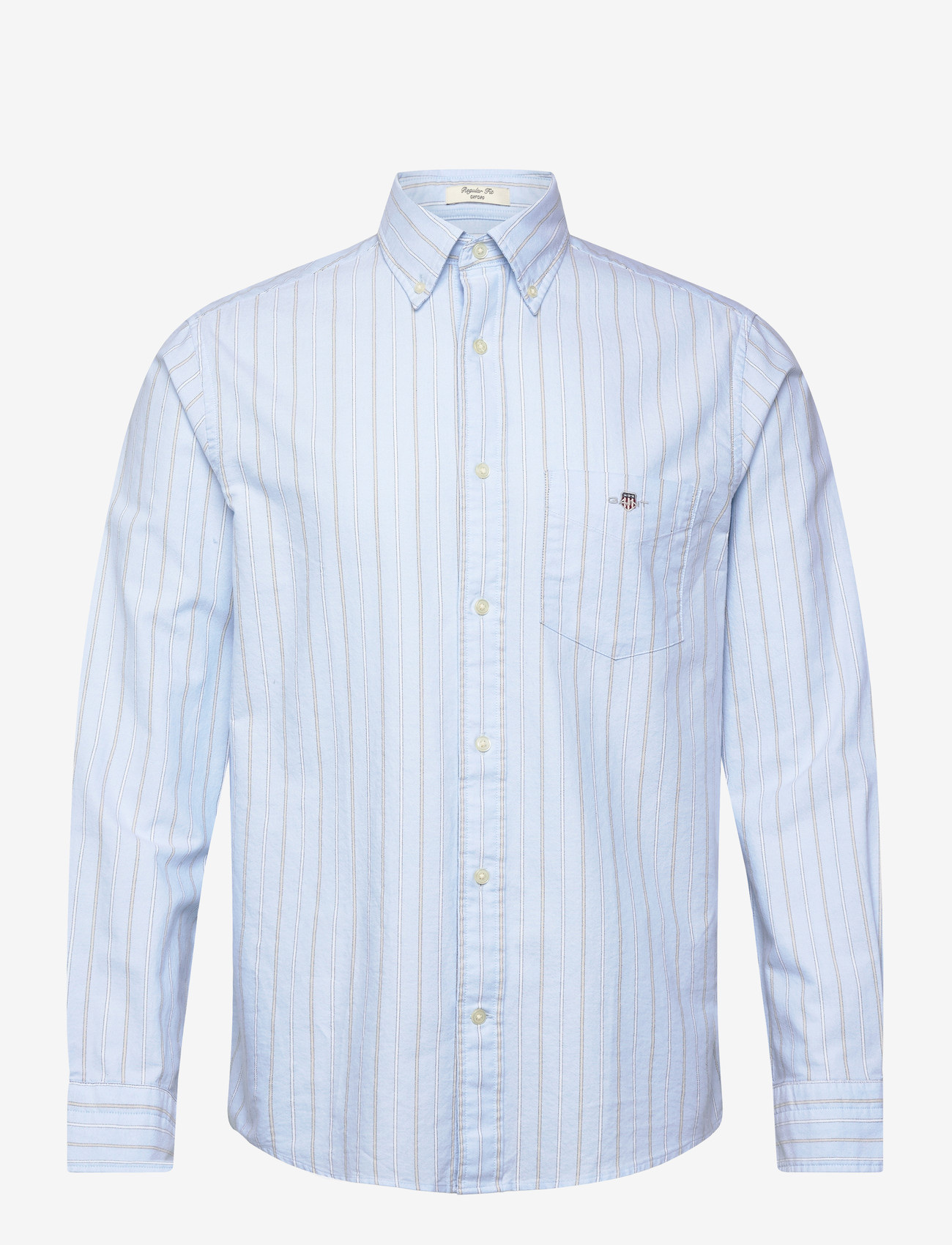 GANT - REG CLASSIC OXFORD STRIPE SHIRT - basic-hemden - sky blue - 1