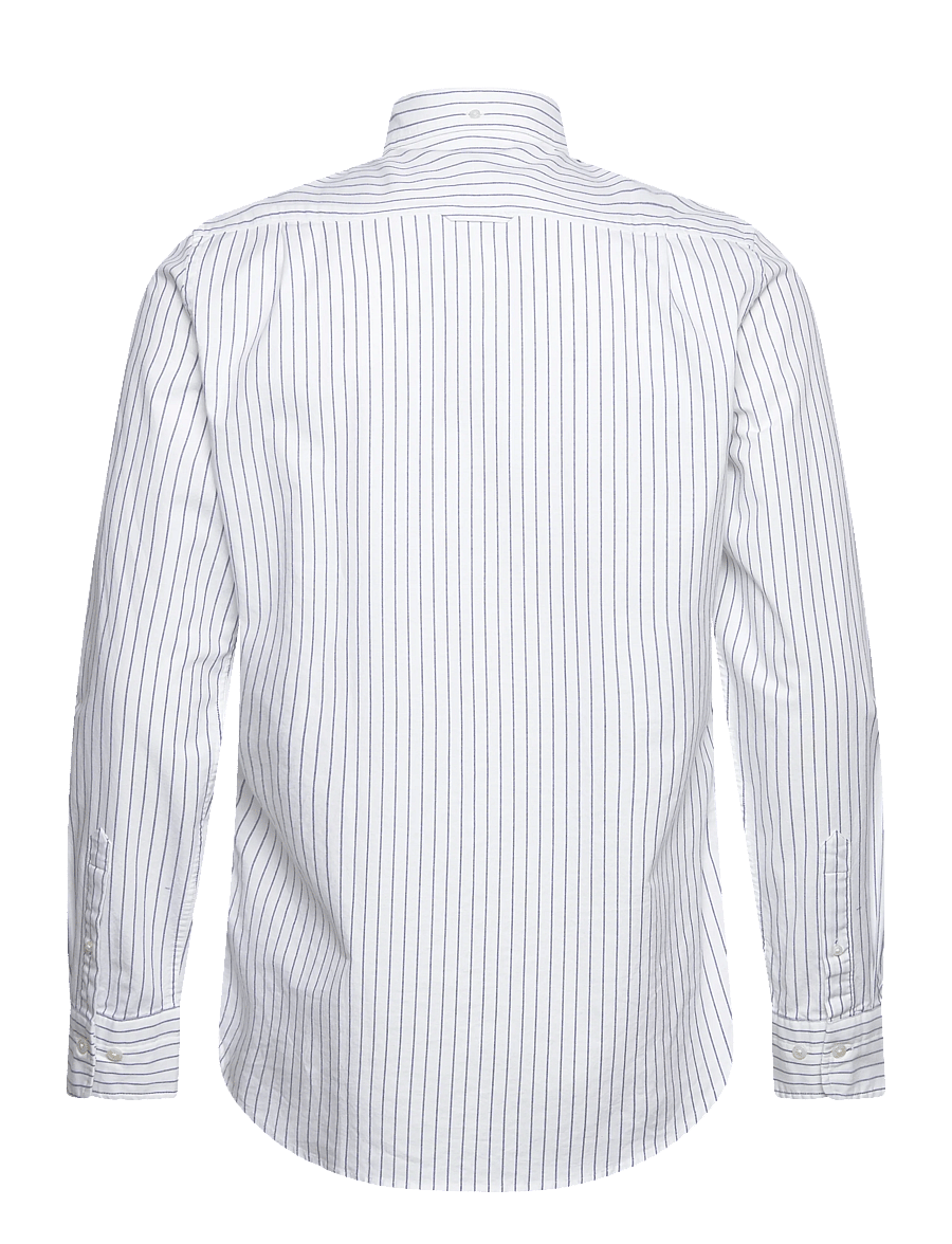 Gant - SLIM OXFORD STRETCH STRIPE SHIRT - chemises à rayures - white - 2