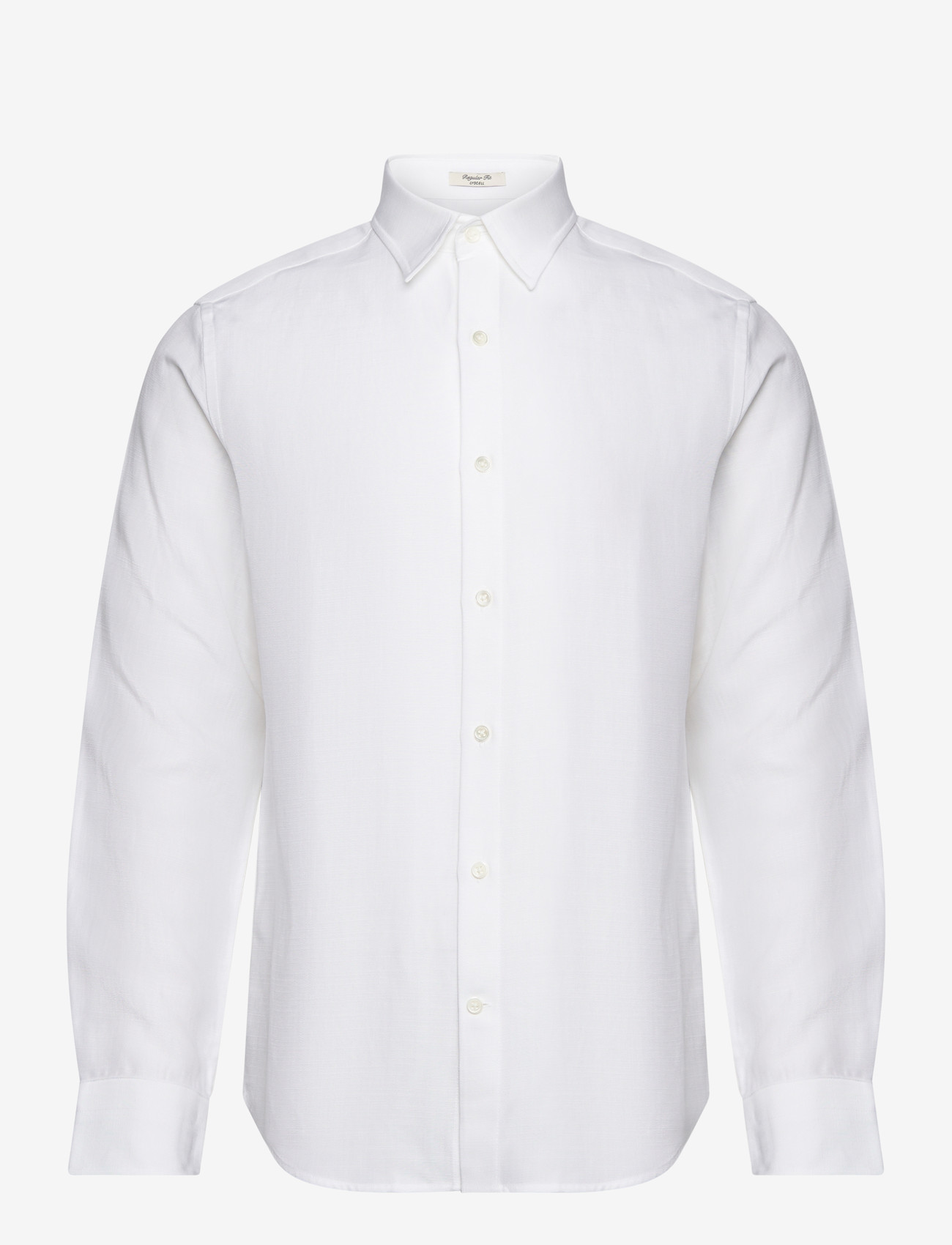 Gant - REG LYOCELL SHIRT - casual skjorter - white - 1