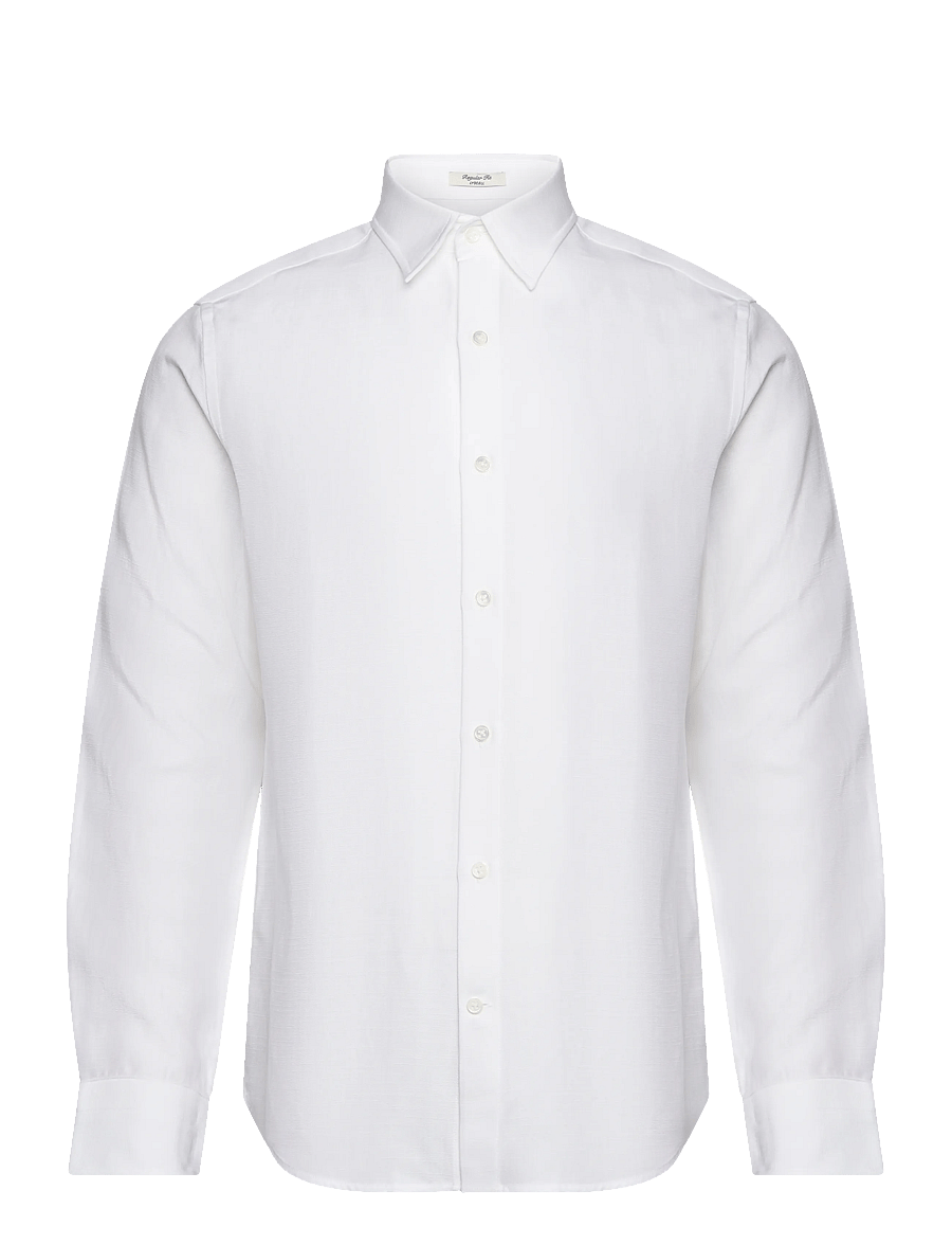 Gant - REG LYOCELL SHIRT - casual hemden - white - 1
