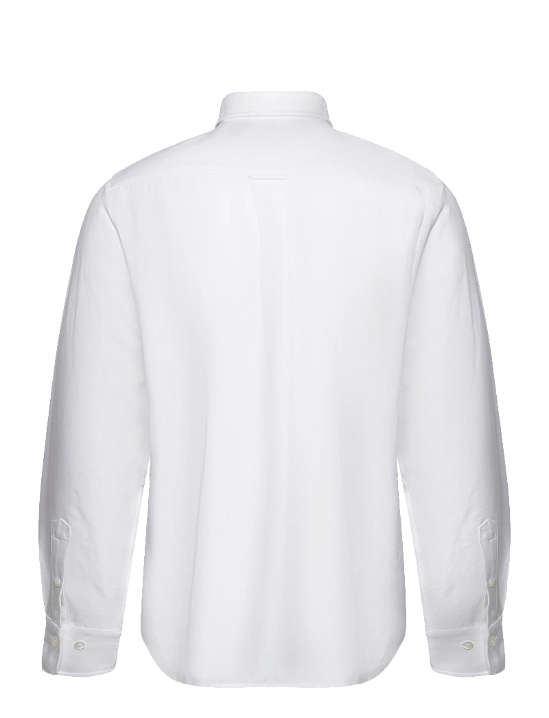 Gant - REG LYOCELL SHIRT - casual skjorter - white - 2
