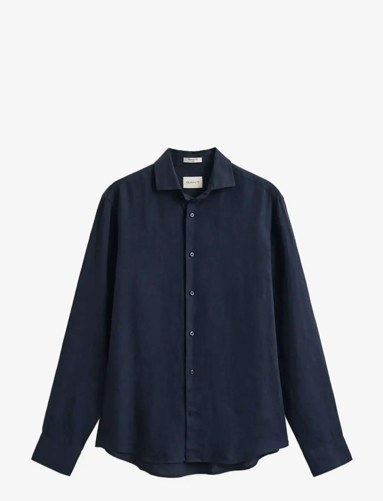 Gant - REG LINEN SHIRT - leinenhemden - evening blue - 1