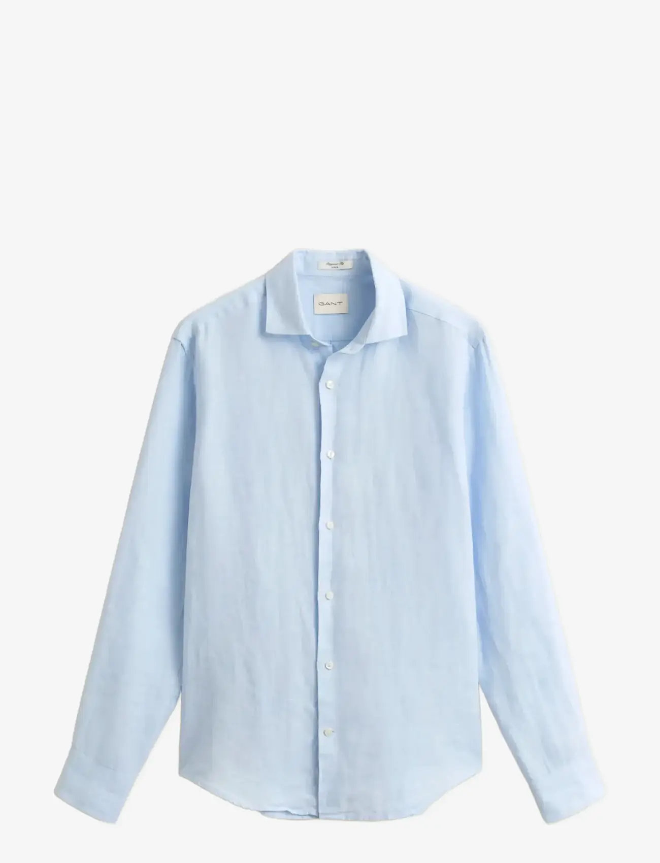 GANT - REG LINEN SHIRT - hørskjorter - sky blue - 1