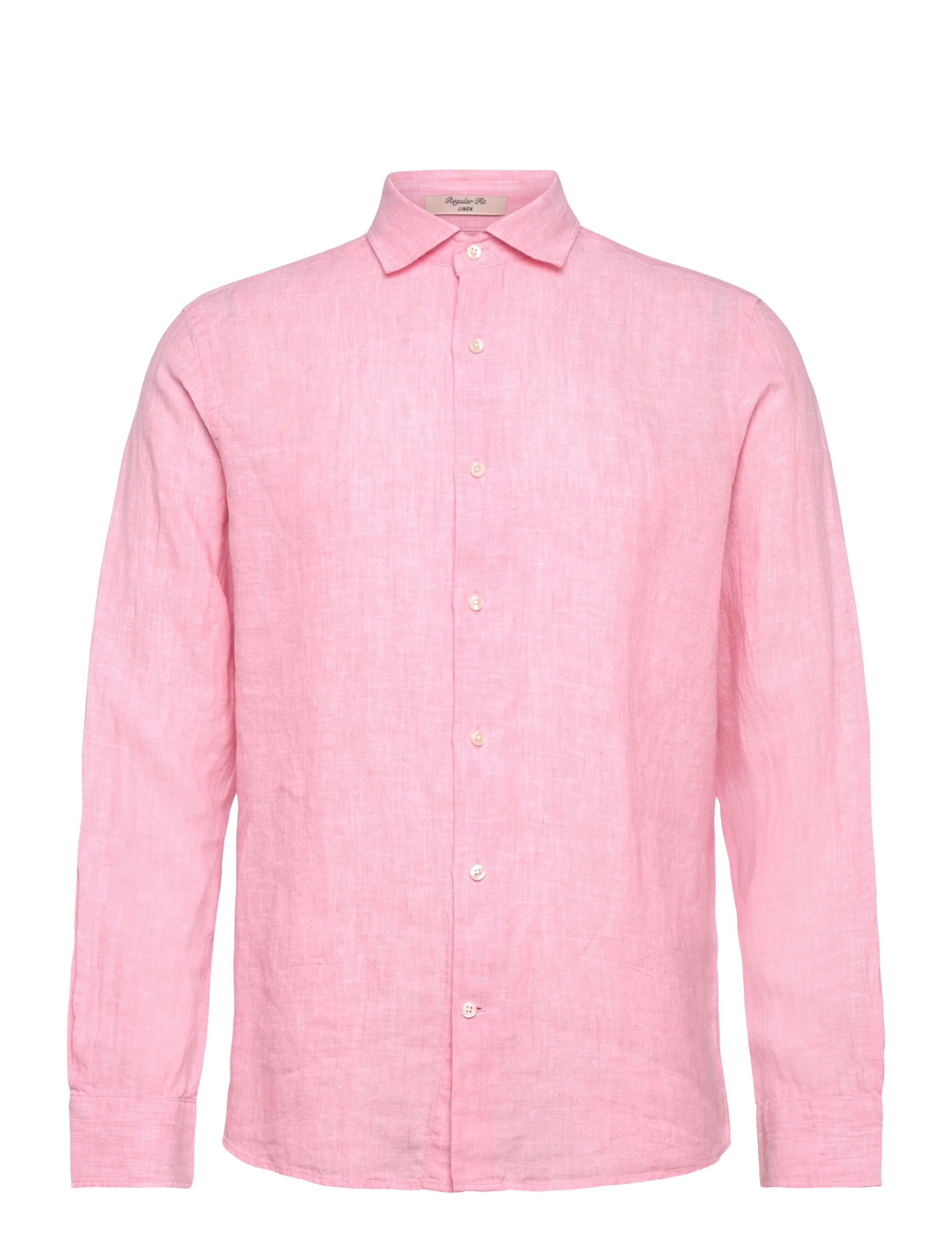 GANT Reg Linen Shirt Pink - XL - Herren