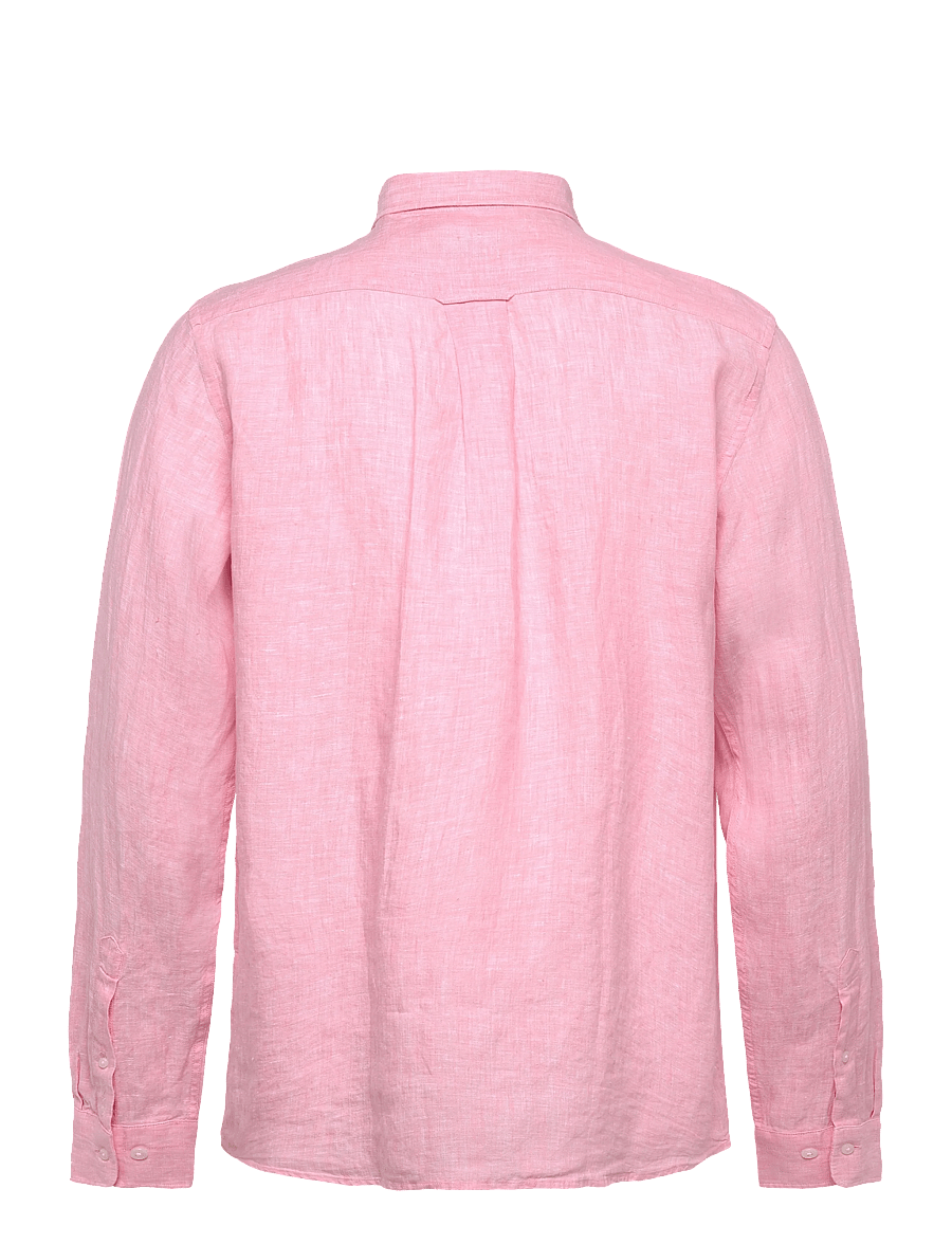 Gant - REG LINEN SHIRT - leinenhemden - washed pink - 2
