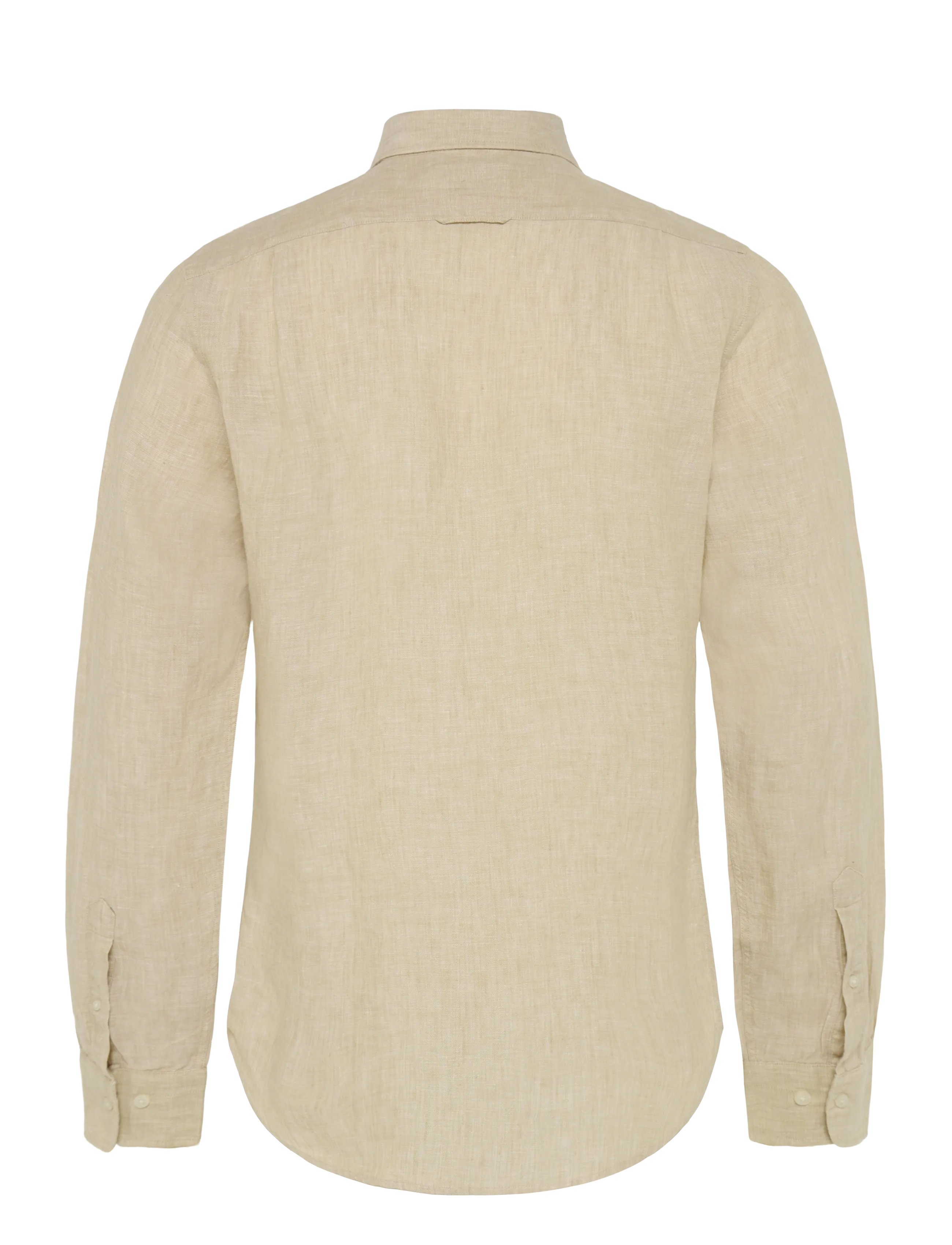 Gant - SLIM LINEN SHIRT - hørskjorter - oat beige - 2