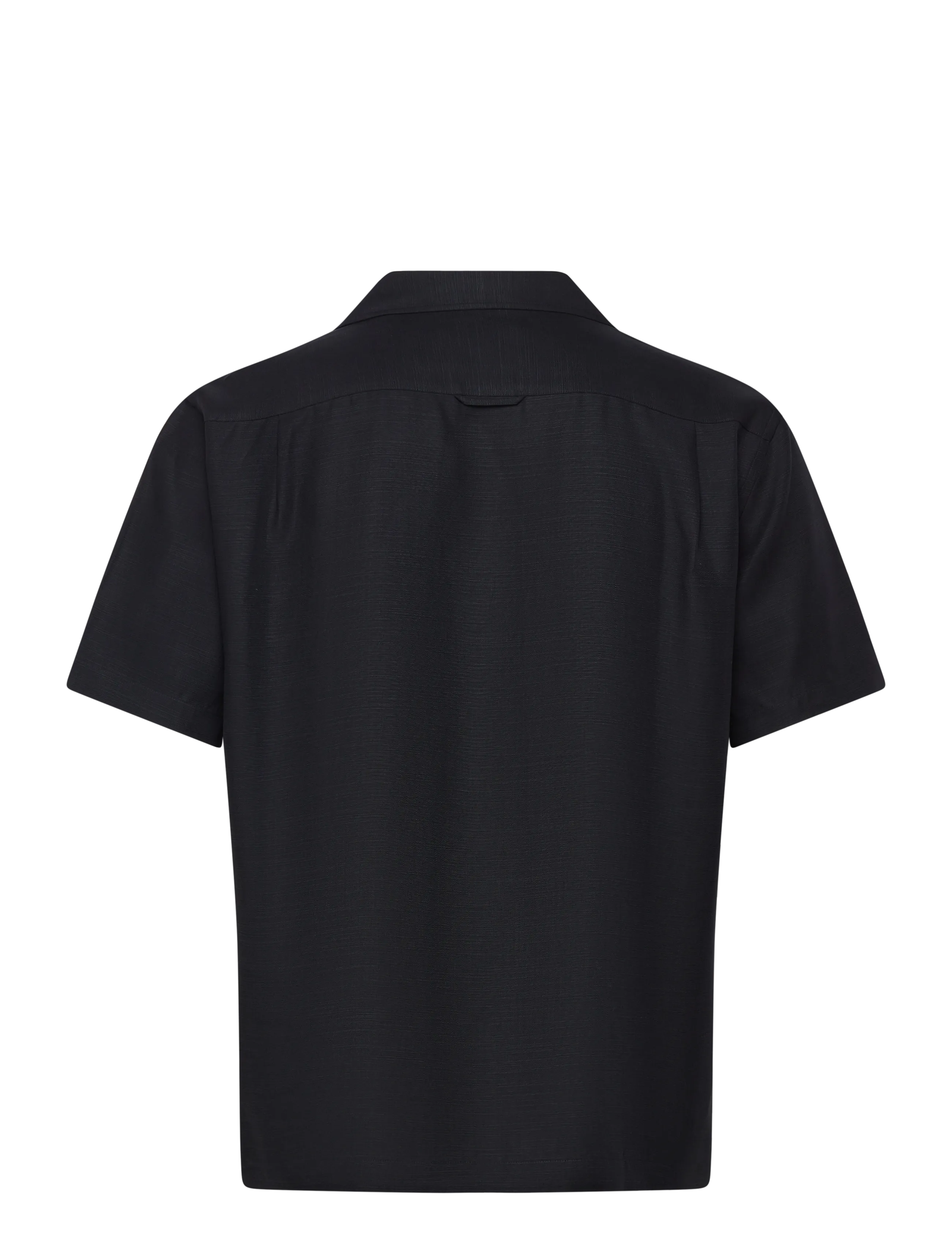 Gant - REG LYOCELL CAMP COLLAR - kortærmede skjorter - evening blue - 2