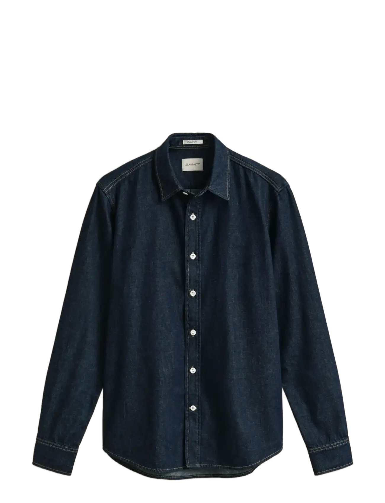 GANT Reg Denim Shirt Navy - XXL - Herren