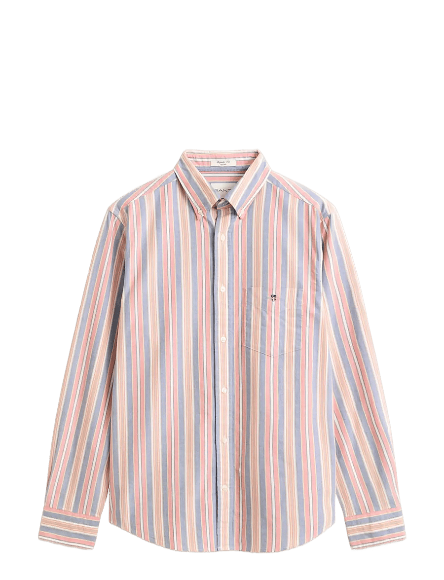 Gant - REG CLASSIC OXF MULTISTRIPE SHIRT - oxfordi särgid - multicolor - 0