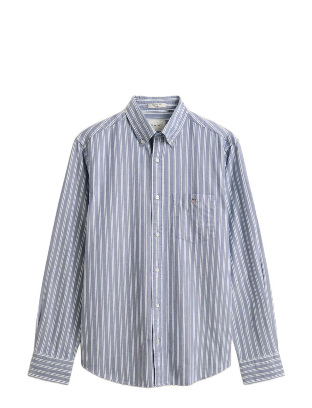 Gant Reg Classic Oxford Stripe Shirt, L, Shirts, Blau - Striped Männerswear