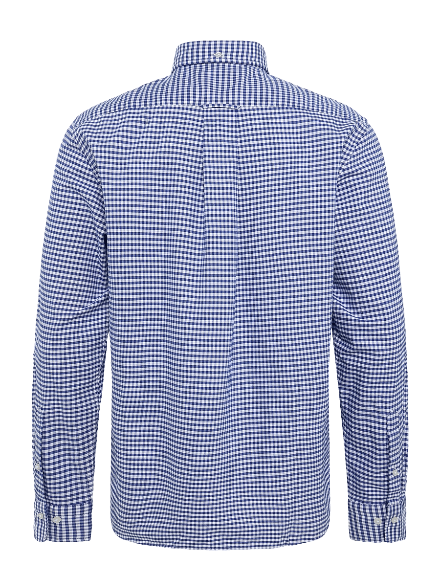 Gant - REG CLASSIC OXFORD CHECK - oxford-skjortor - college blue - 2